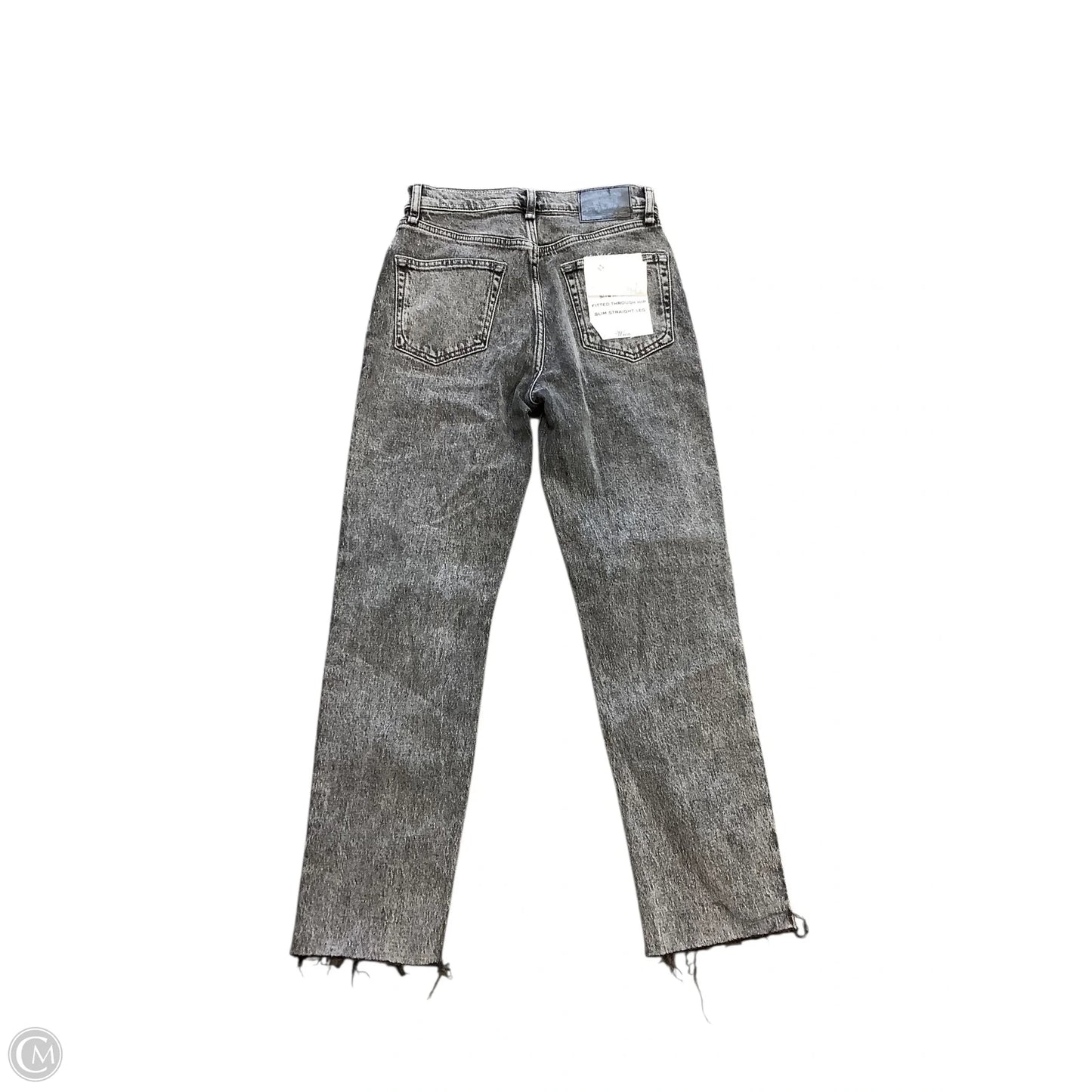 Jeans Straight By Rag And Bone In Blue Denim, Size: 0