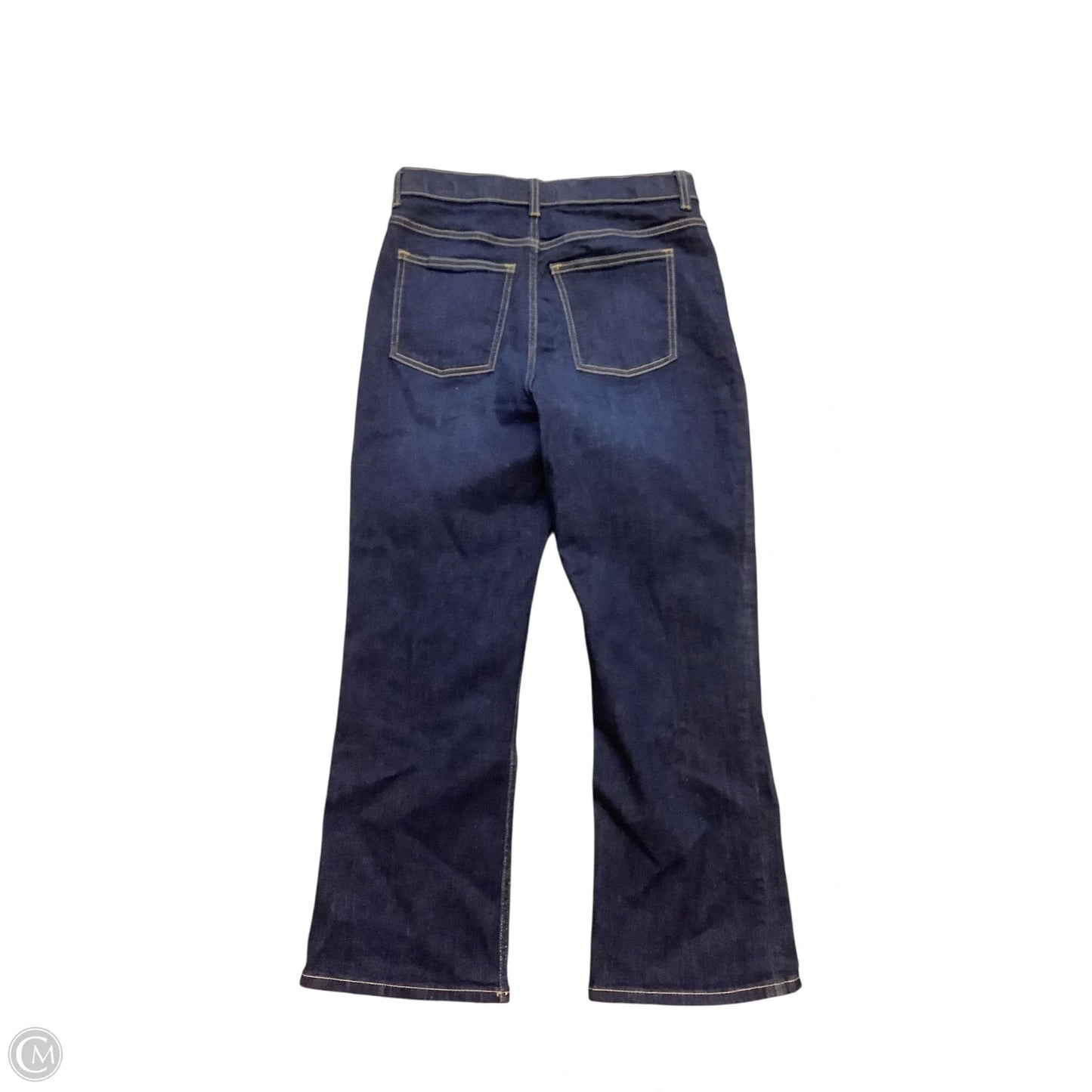 Jeans Flared By Spanx In Blue Denim, Size: 12