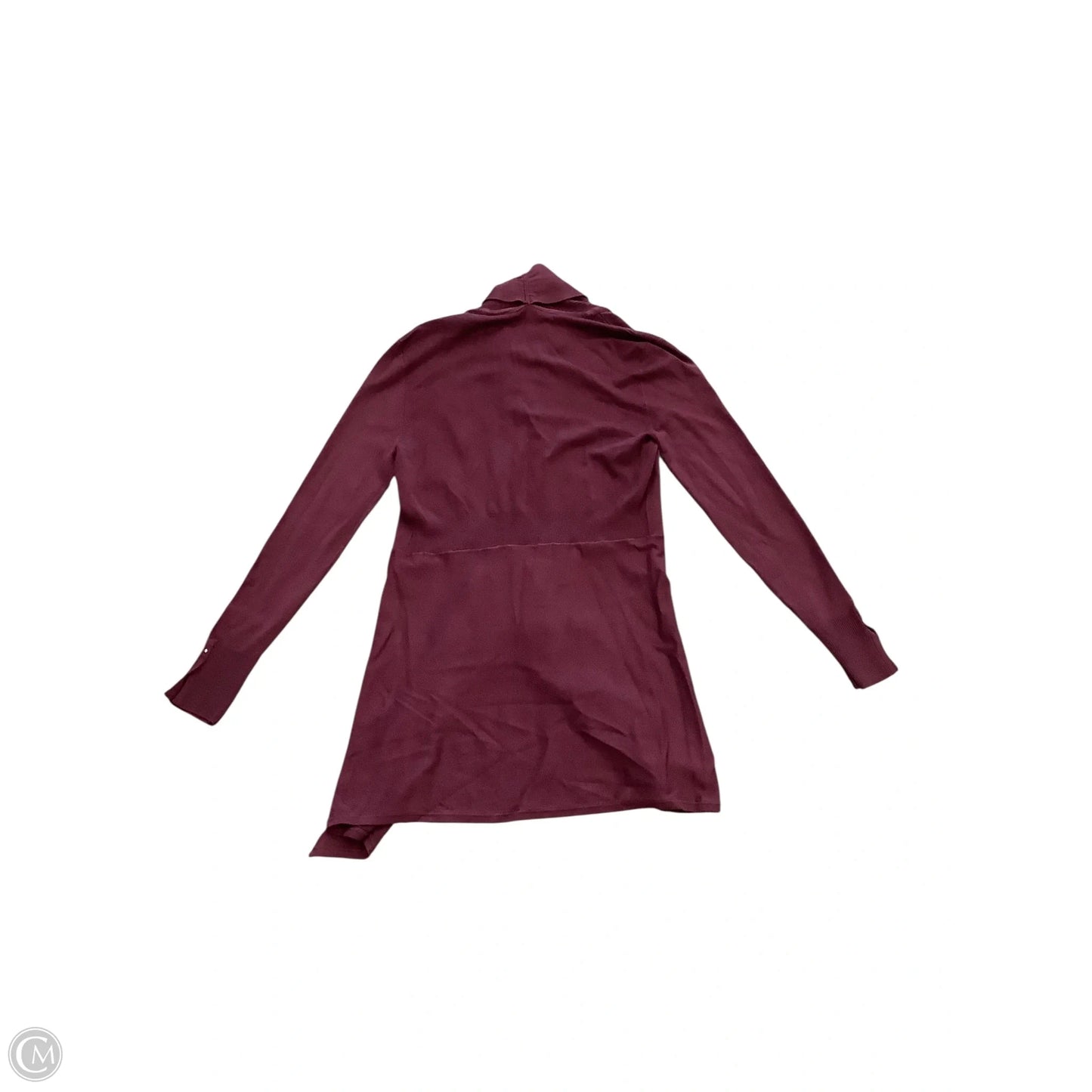 Sweater Cardigan By White House Black Market In Maroon, Size: Xs