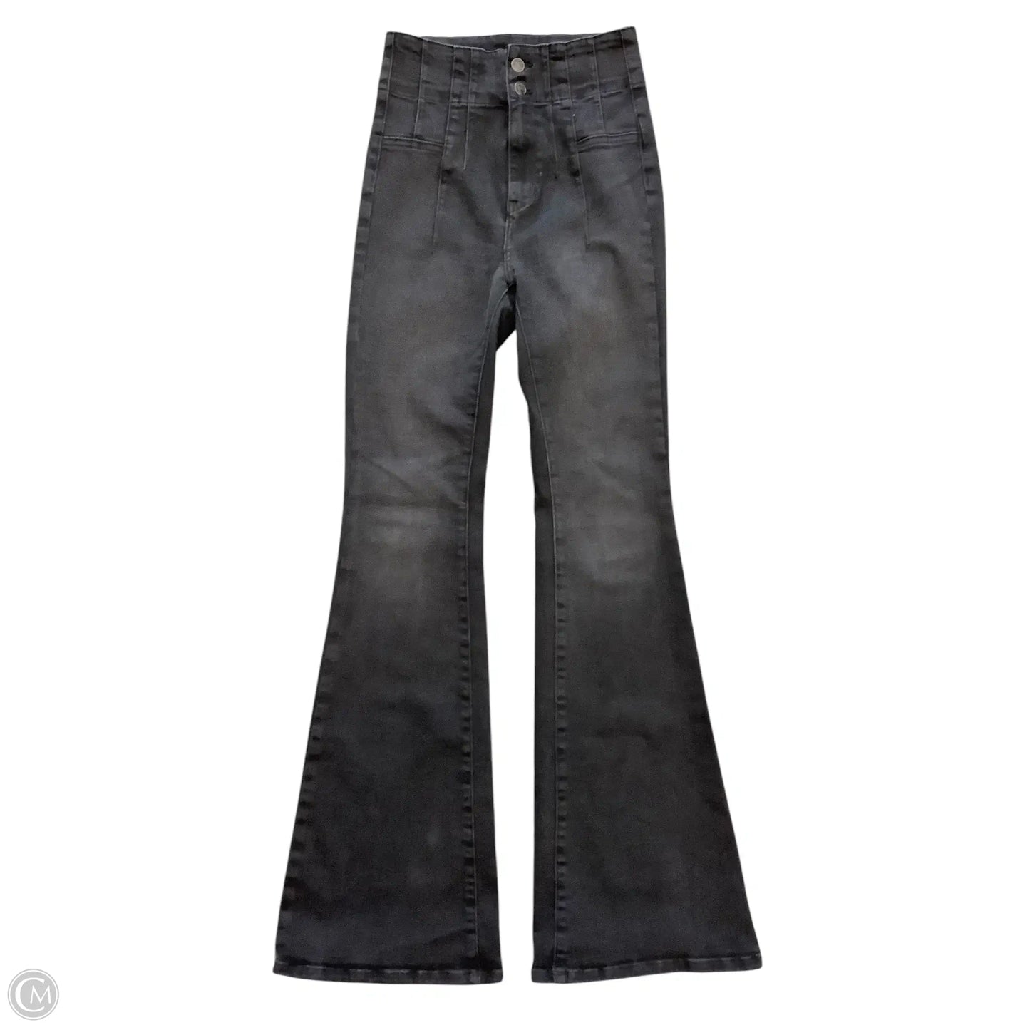 Jeans Flared By We The Free In Black Denim, Size: 2(26)