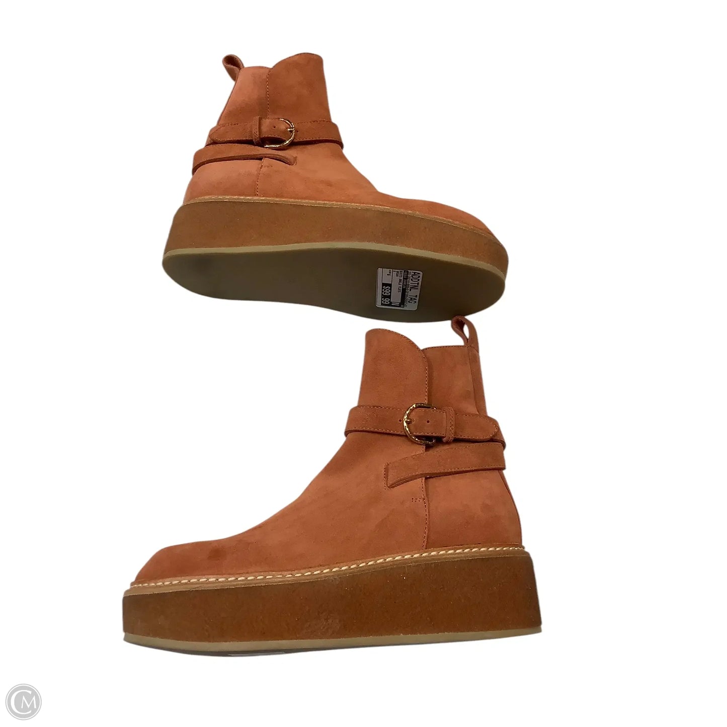 Boots Ankle Flats By Ulla Johnson In Brown, Size: 6