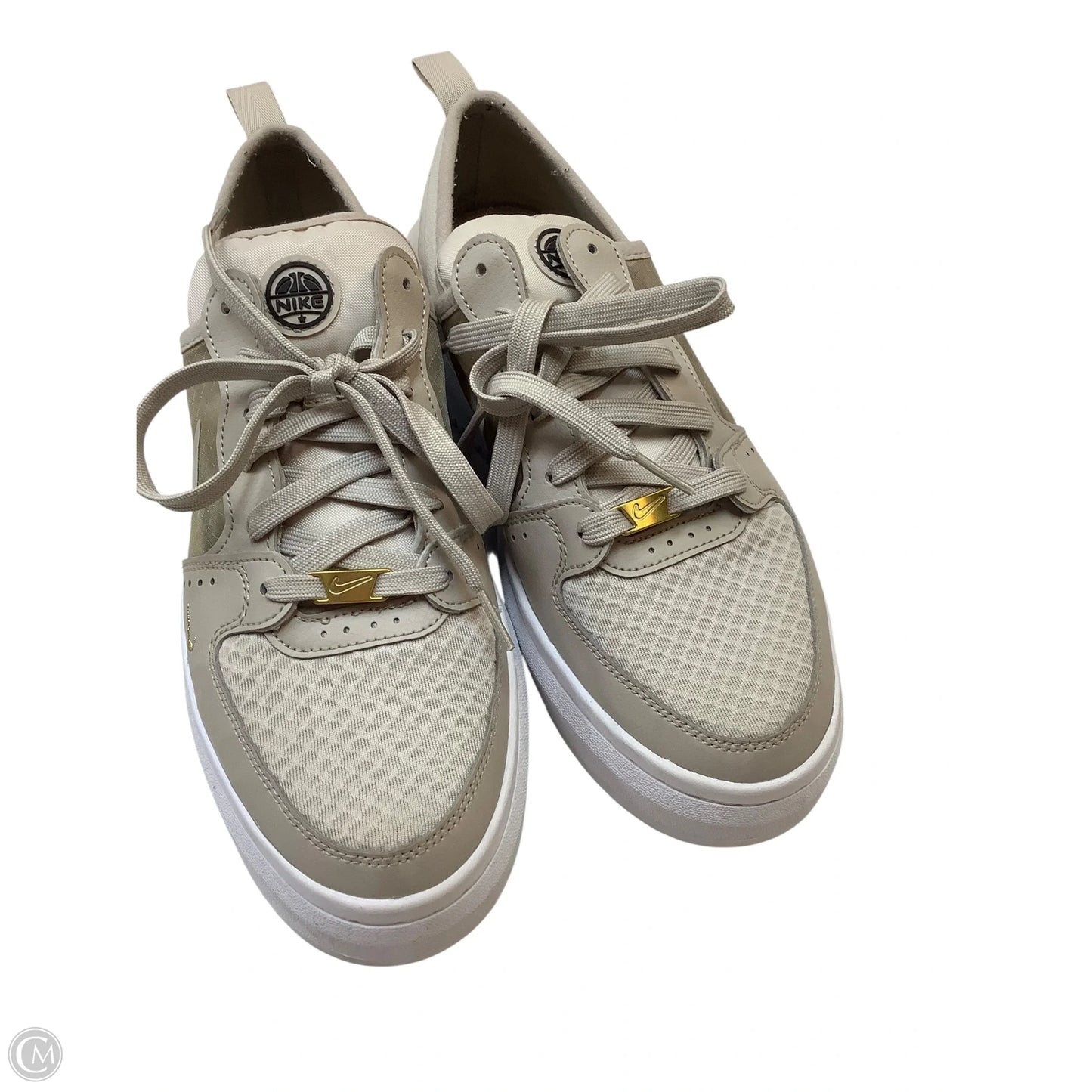 Shoes Athletic By Nike In Cream & White, Size: 10