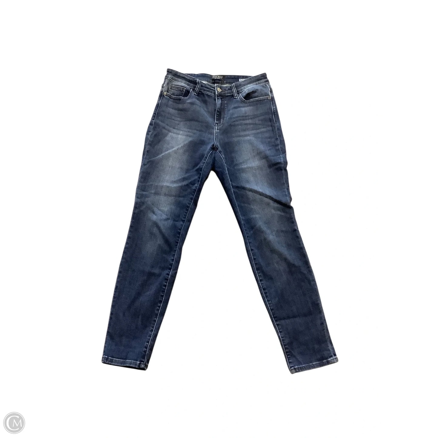 Jeans Skinny By Judy Blue In Blue Denim, Size: 9 (29)