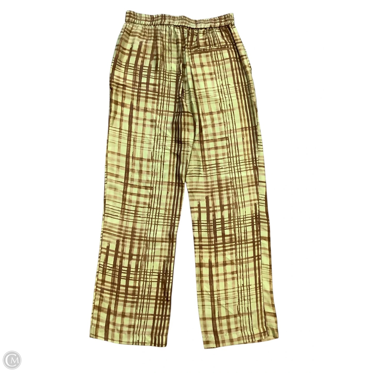 Pants Dress By Cma In Brown & Green, Size: Xl