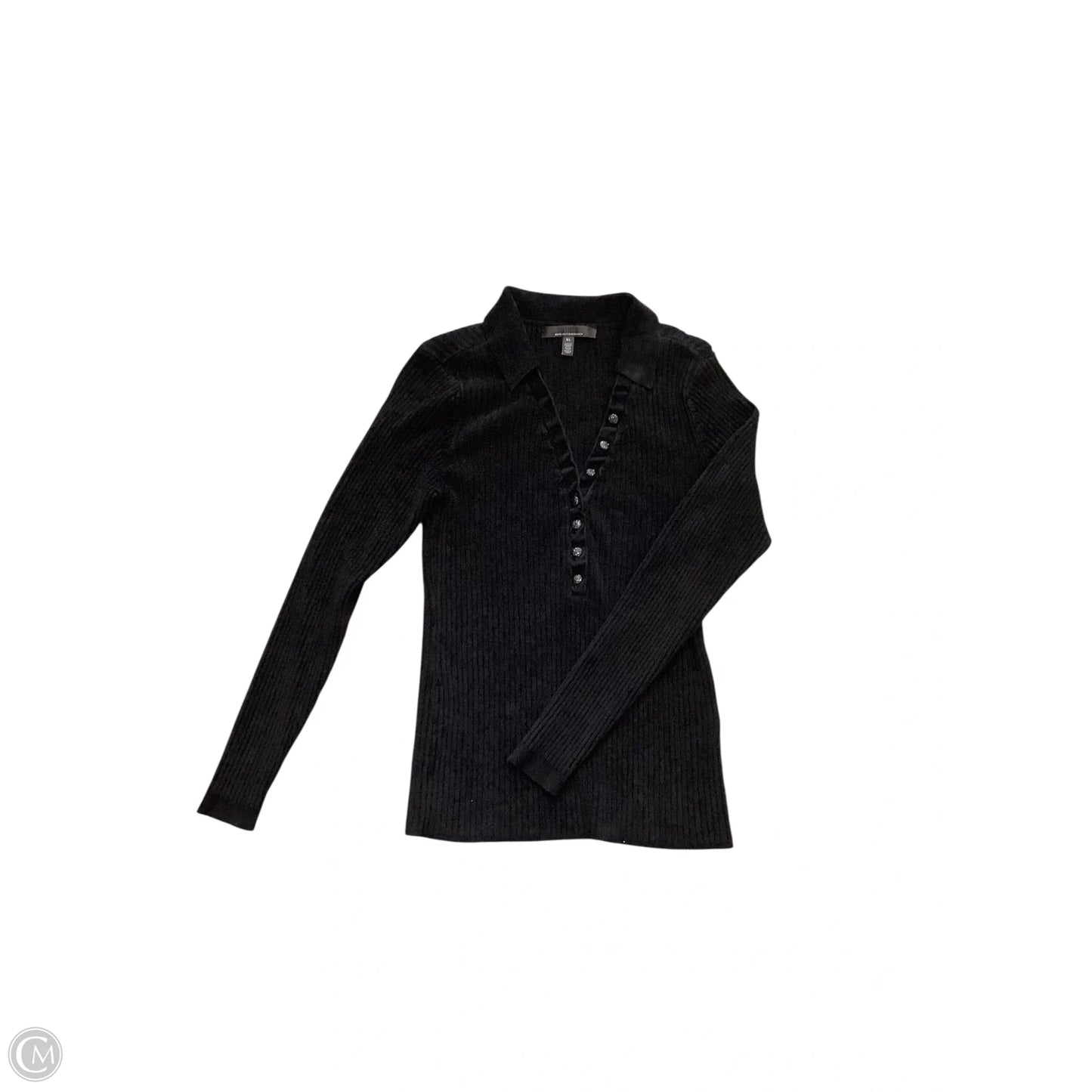 Sweater By White House Black Market In Black, Size: Xl