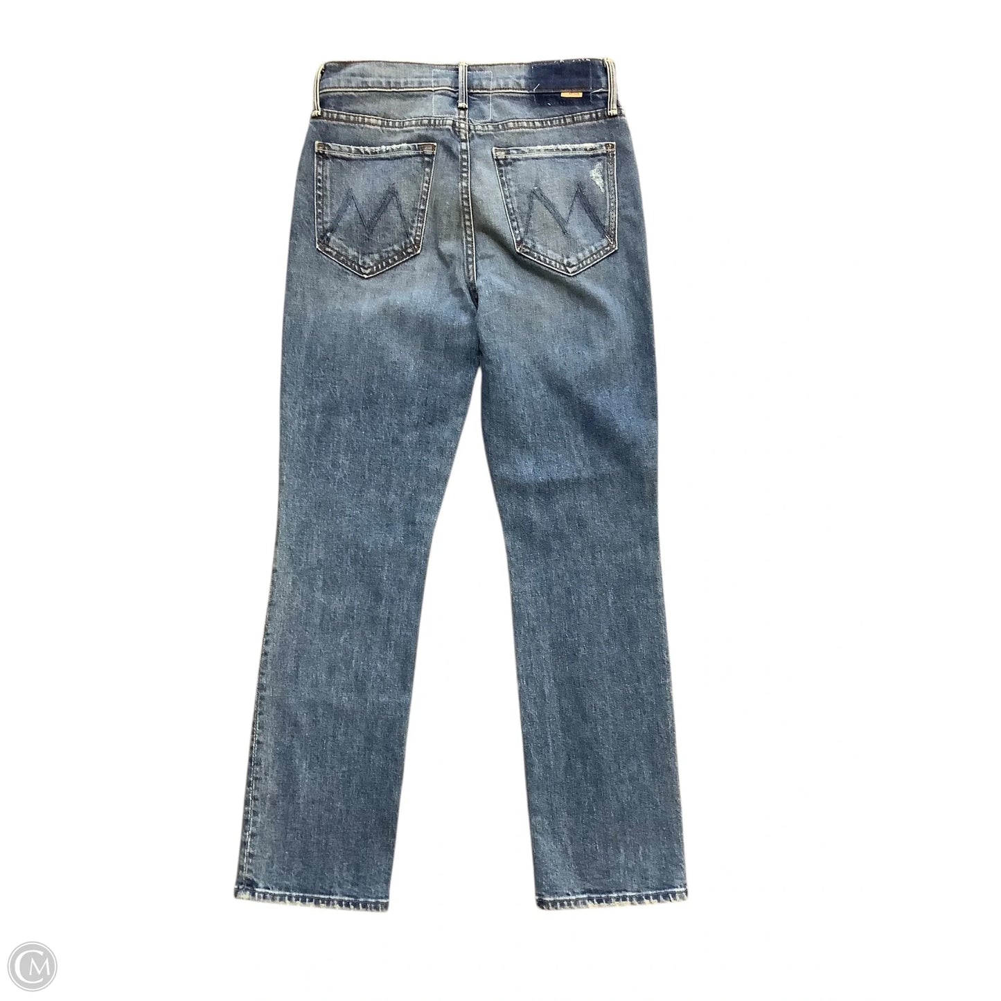 Jeans Skinny By Mother In Blue Denim, Size: 4(26)