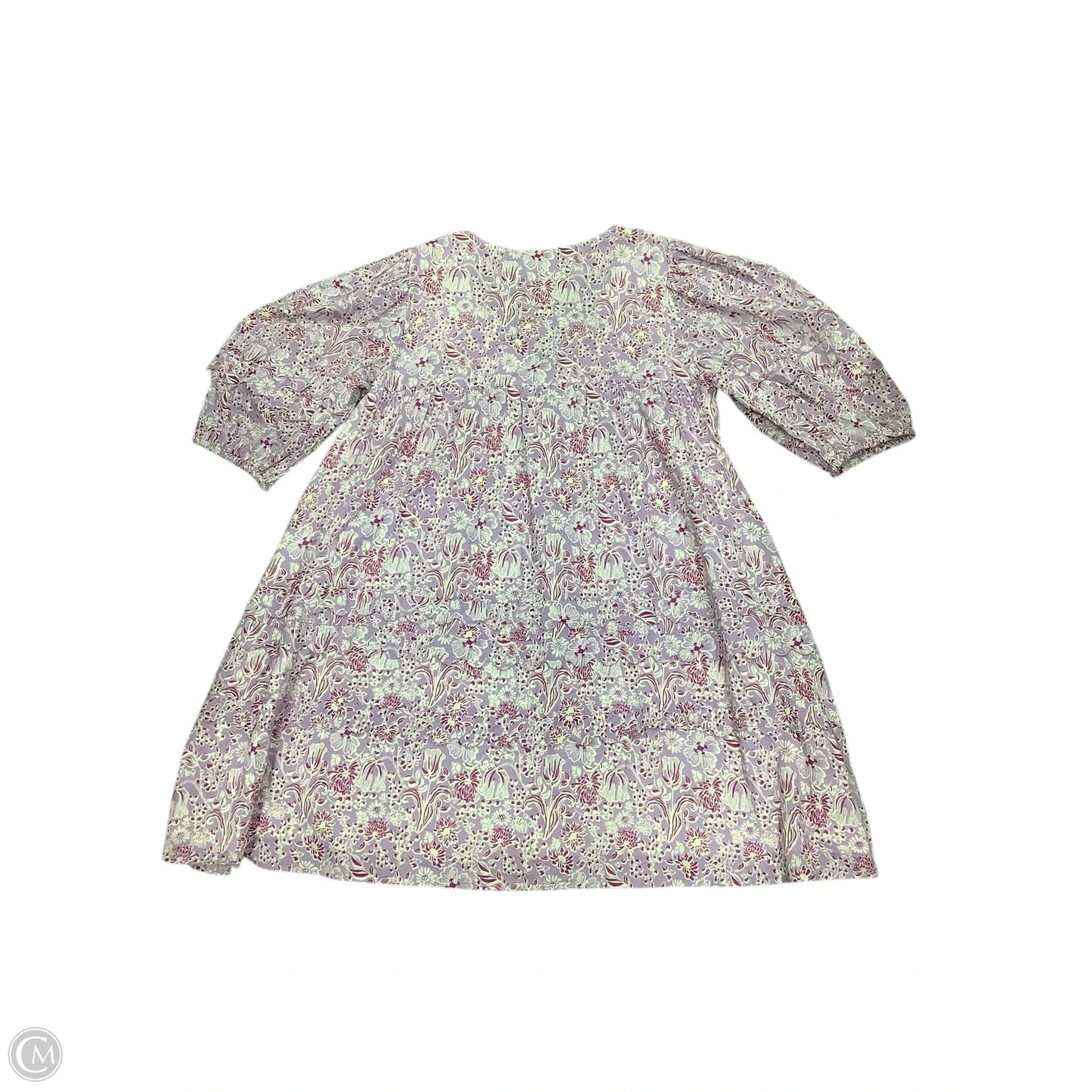 Dress Casual Short By Cma In Purple, Size: L