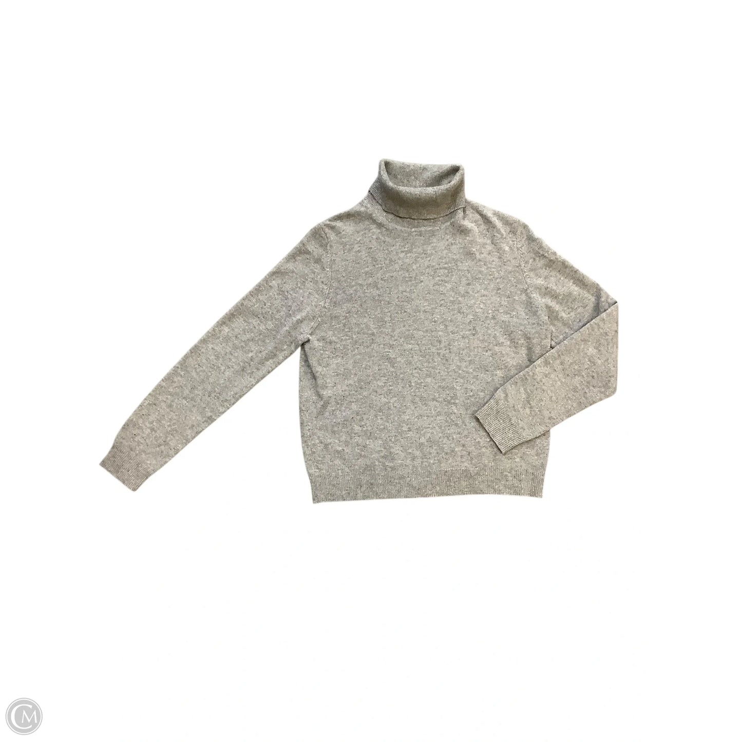 Sweater Cashmere By Valerie Stevens In Grey, Size: L