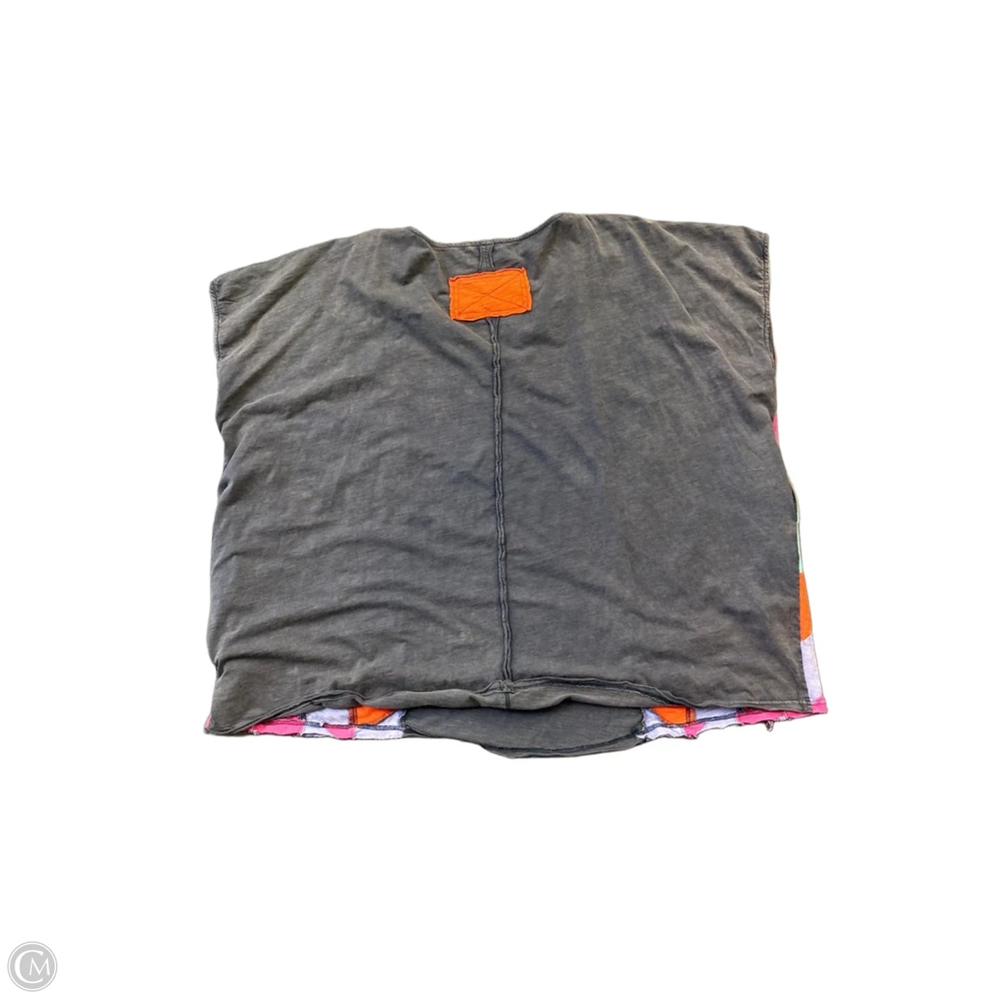 Tunic Short Sleeve By Oli & Hali In Grey, Size: Xl