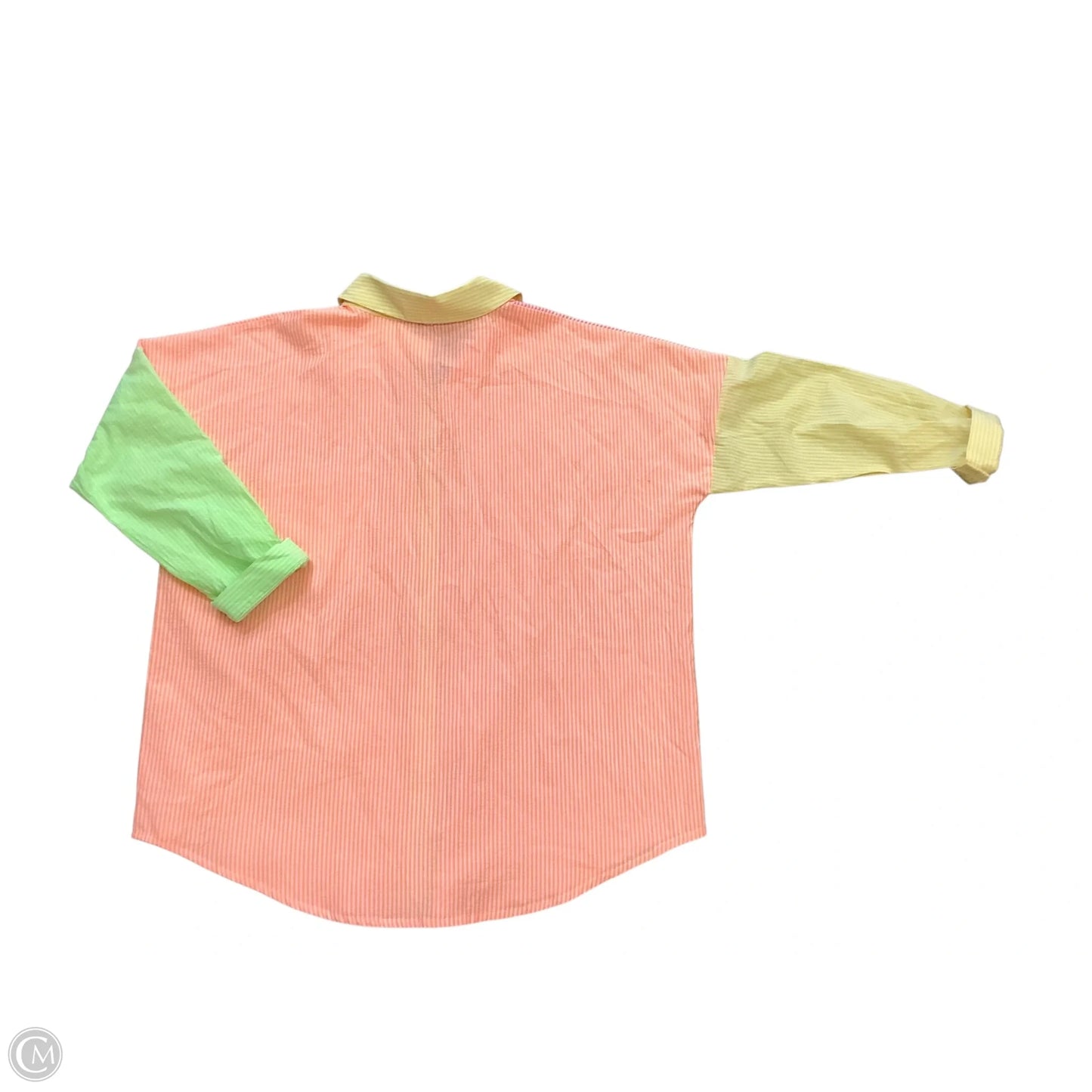 Top Long Sleeve By Davi & Dani In Multi-colored, Size: 2x