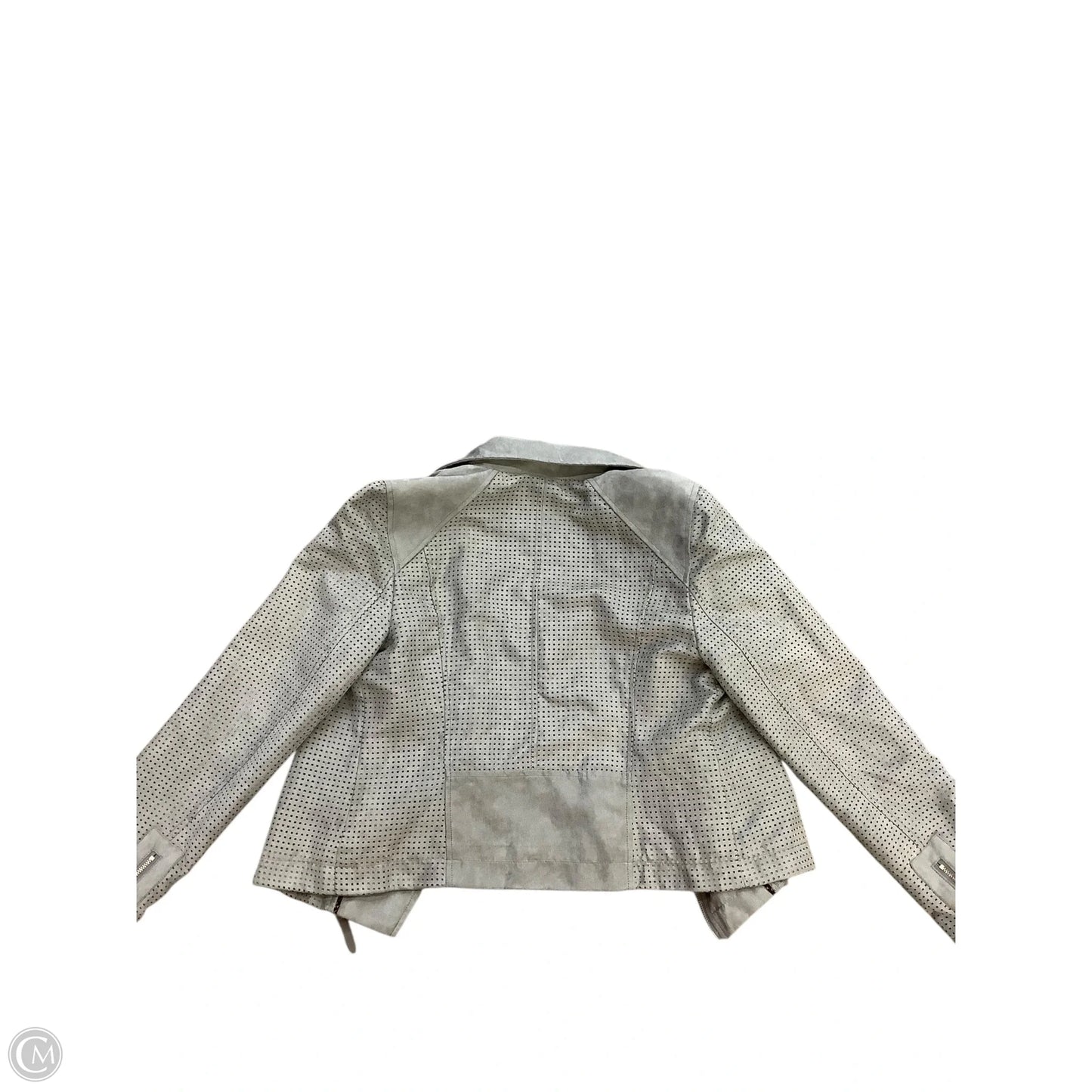 Jacket Moto By Cma In Grey, Size: M
