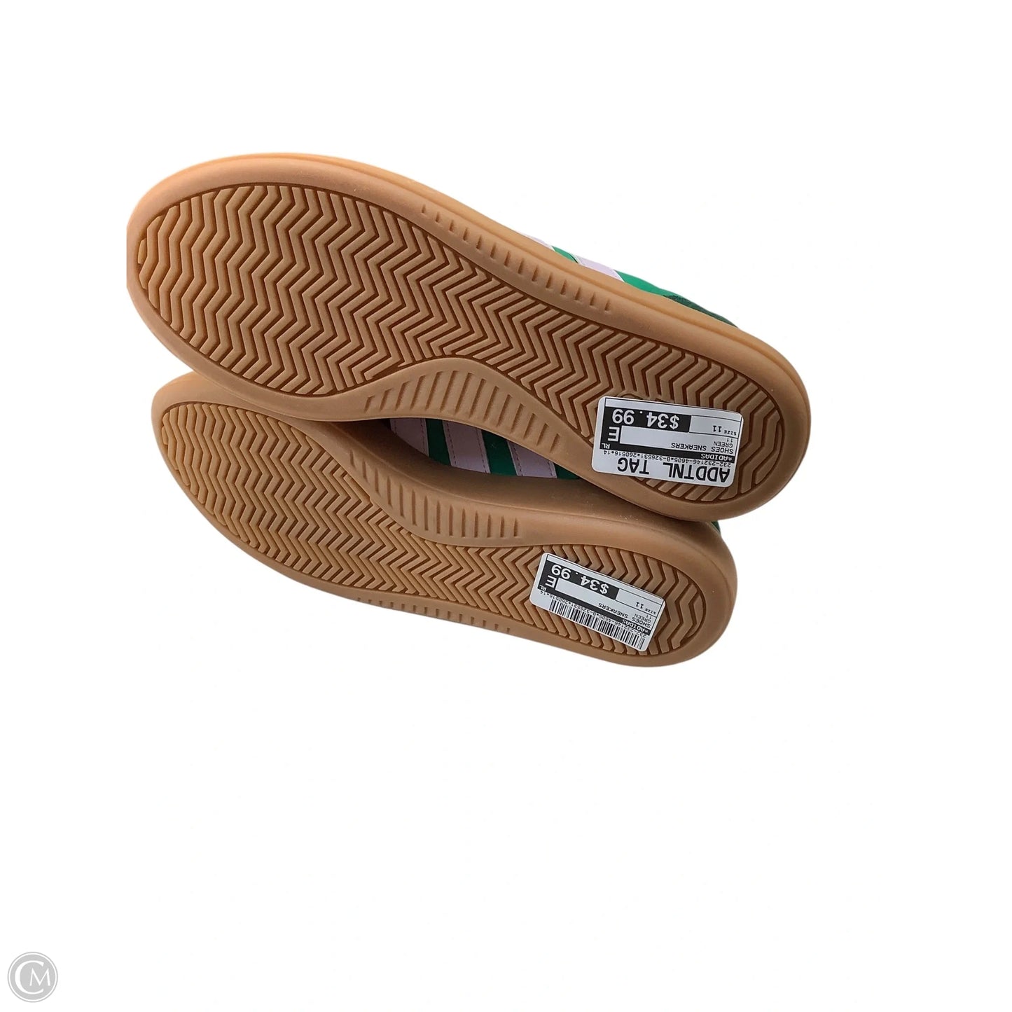 Shoes Sneakers By Adidas In Green, Size: 11
