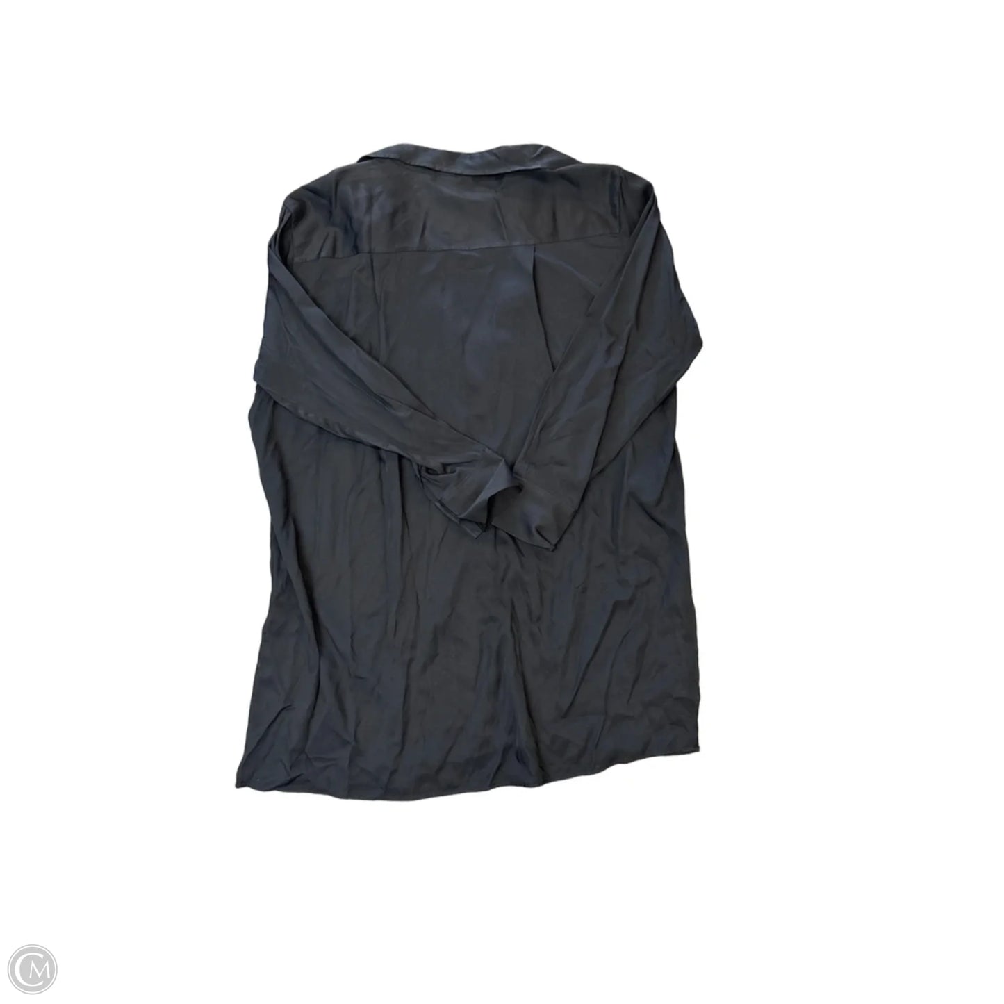 Tunic Long Sleeve By H&m In Black, Size: L