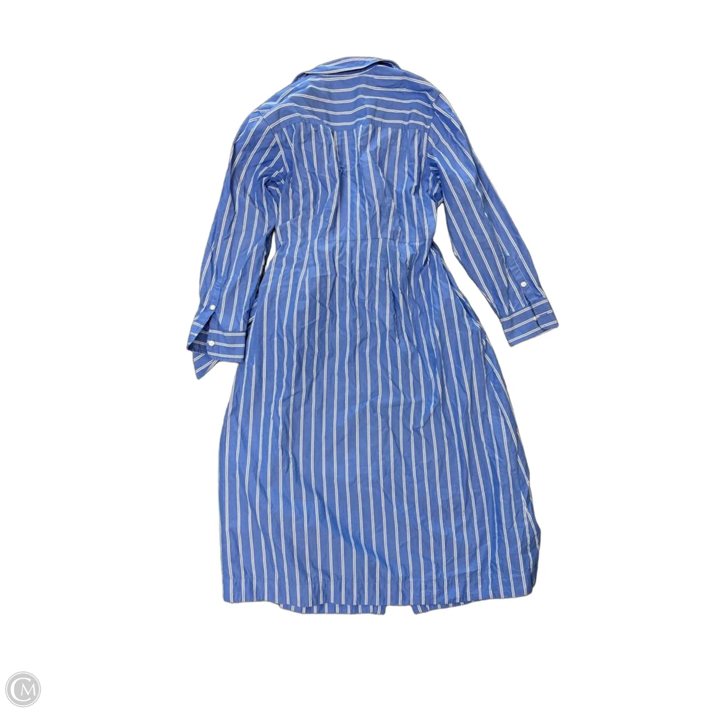 Dress Casual Midi By Universal Thread In Blue, Size: L