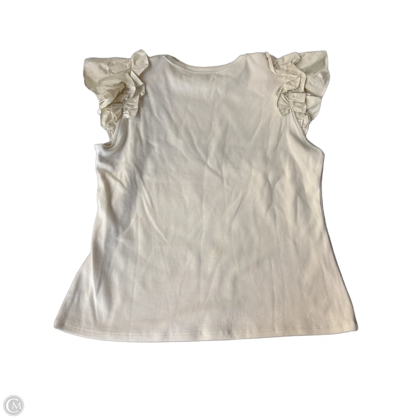 Top Sleeveless By Gibson And Latimer In Cream, Size: Xxl