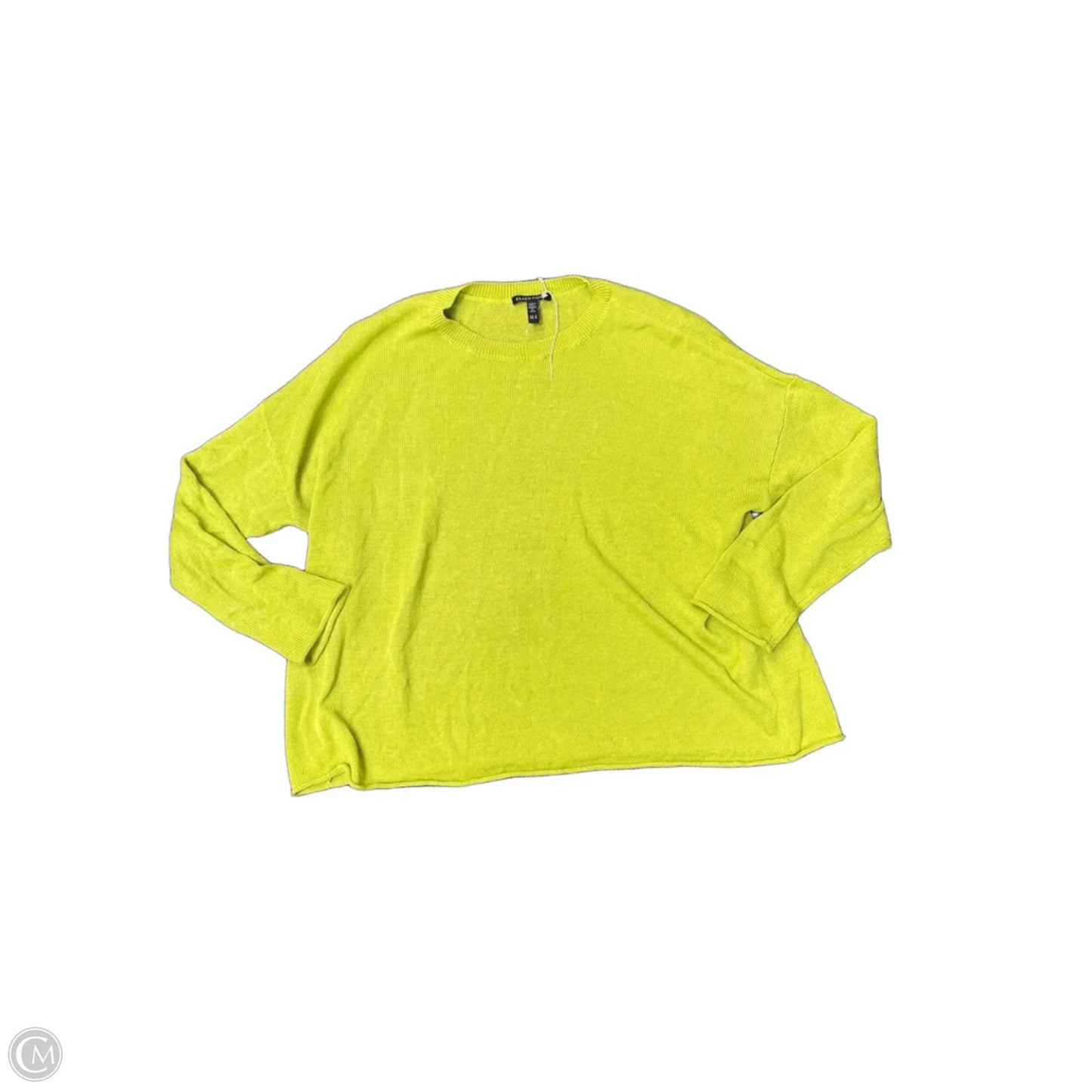 Sweater By Eileen Fisher In Green, Size: M