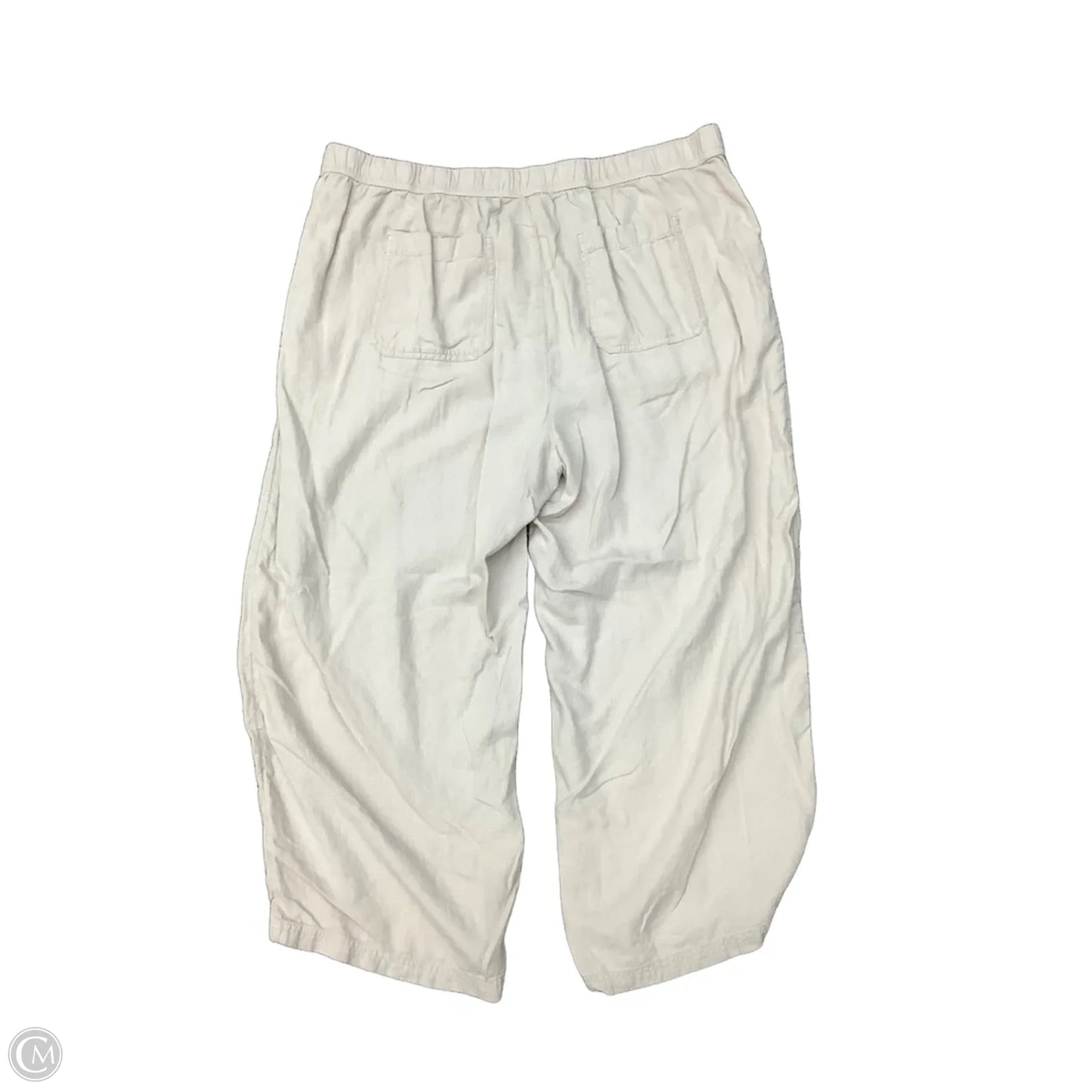 Pants Linen By J. Jill In Tan, Size: Xl