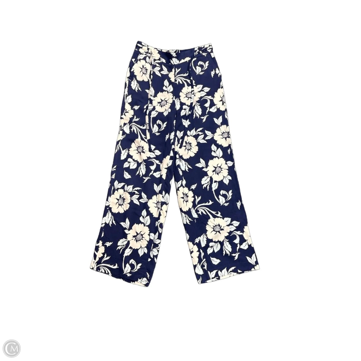 Pants Wide Leg By Talbots In Blue, Size: S