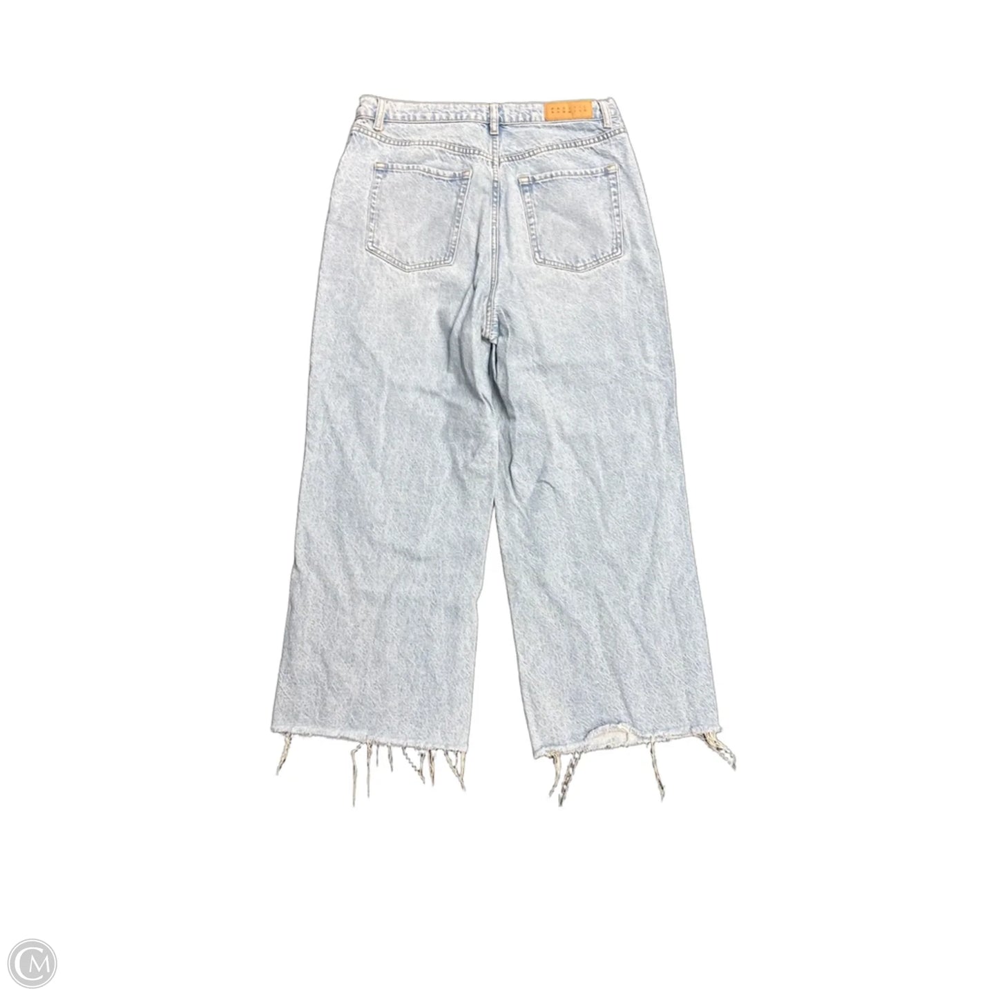 Jeans Wide Leg By Pacsun In Blue Denim, Size: 12