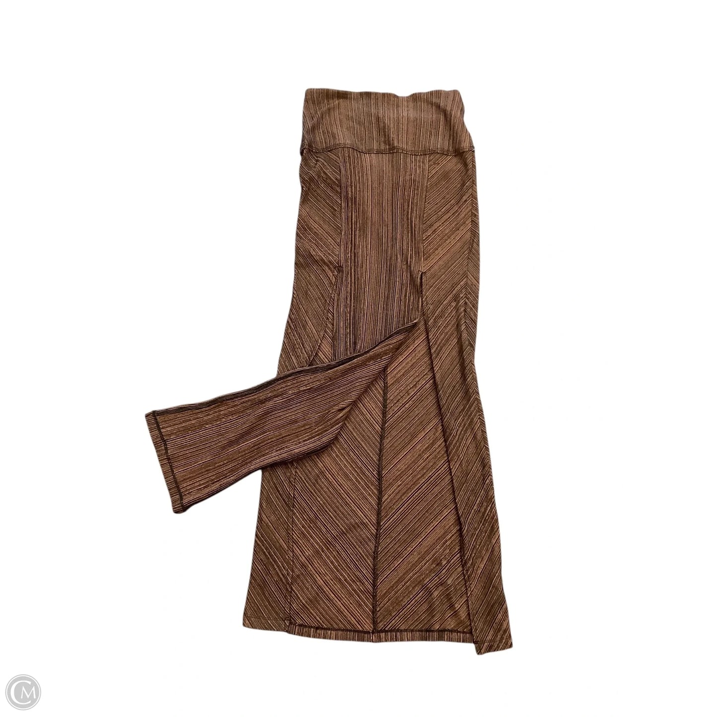 Skirt Maxi By Free People In Black & Gold, Size: Xs