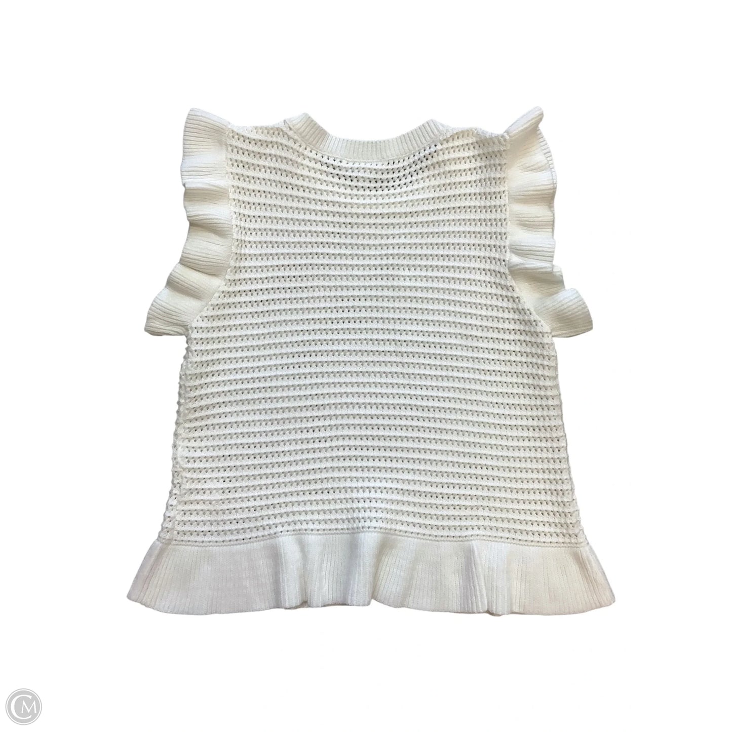 Vest Sweater By Thml In White, Size: S