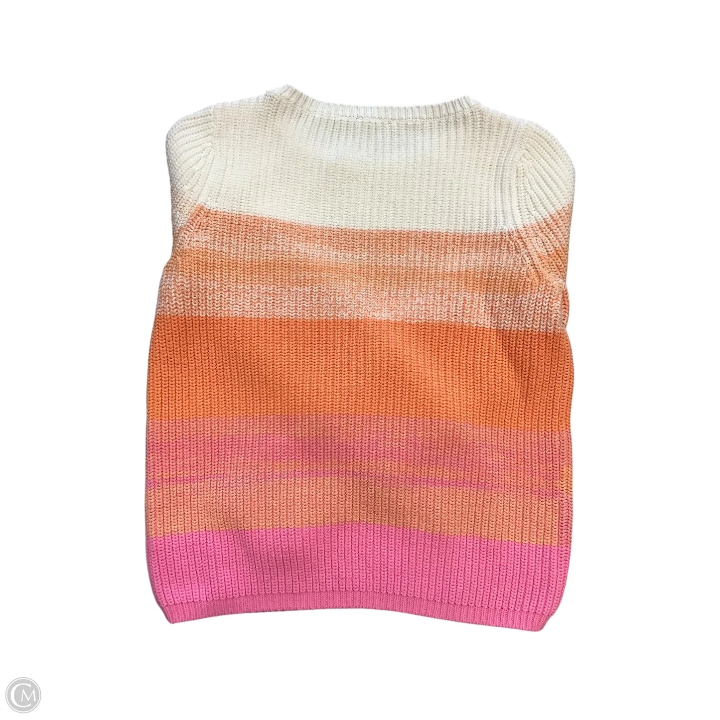 Sweater By Talbots In Striped Pattern, Size: S