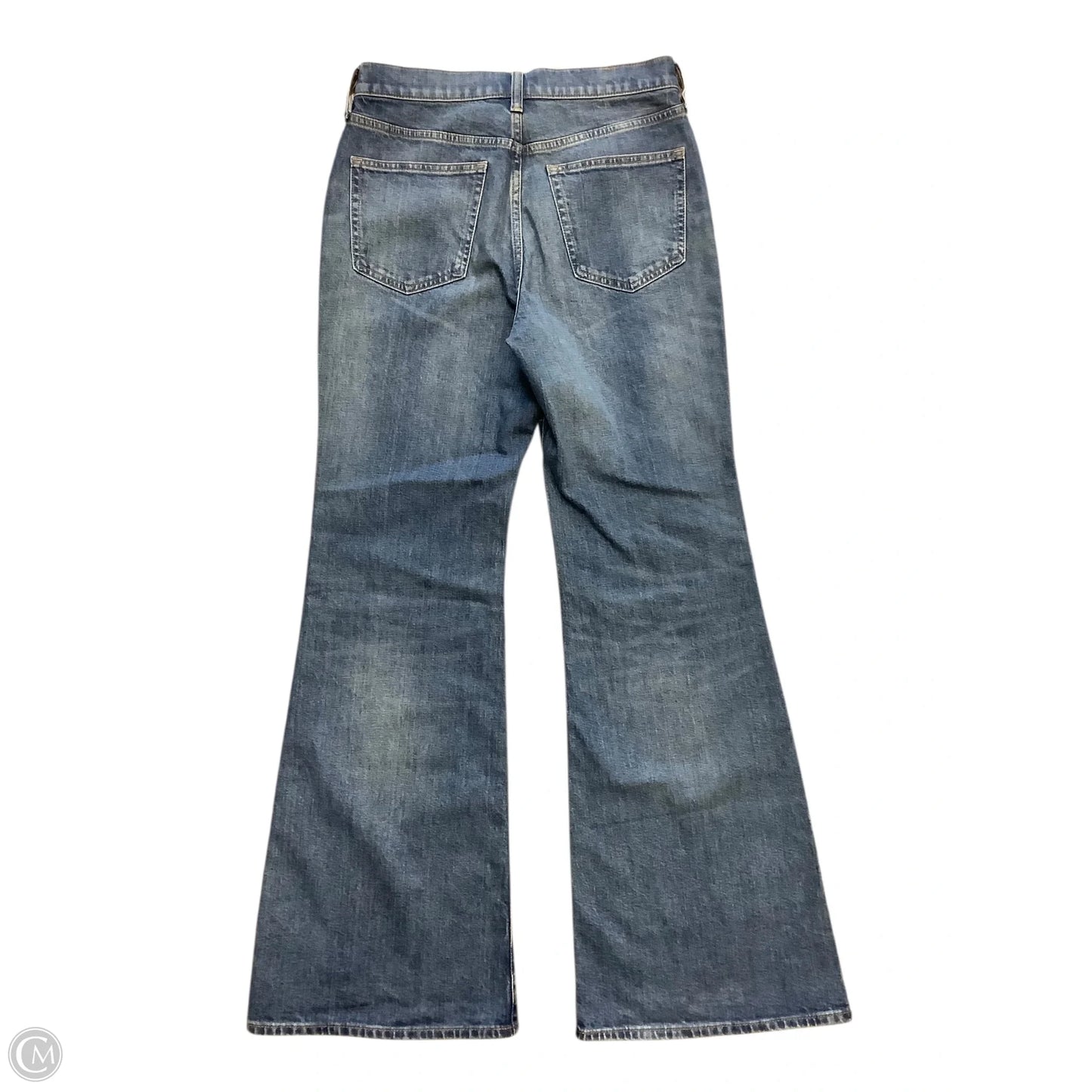 Jeans Flared By J. Crew In Blue, Size: 4(27)
