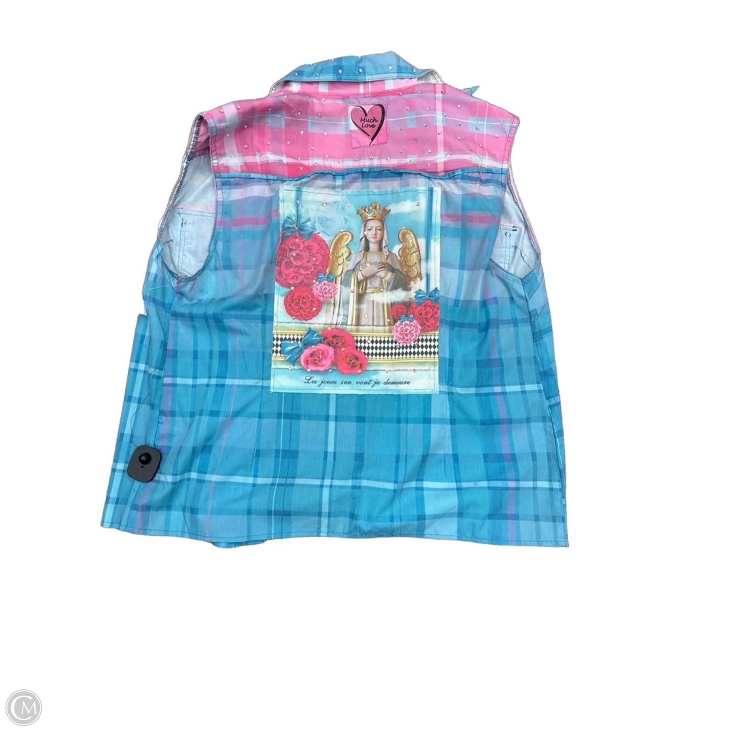 Top Sleeveless By Clothes Mentor In Aqua, Size: Osfm