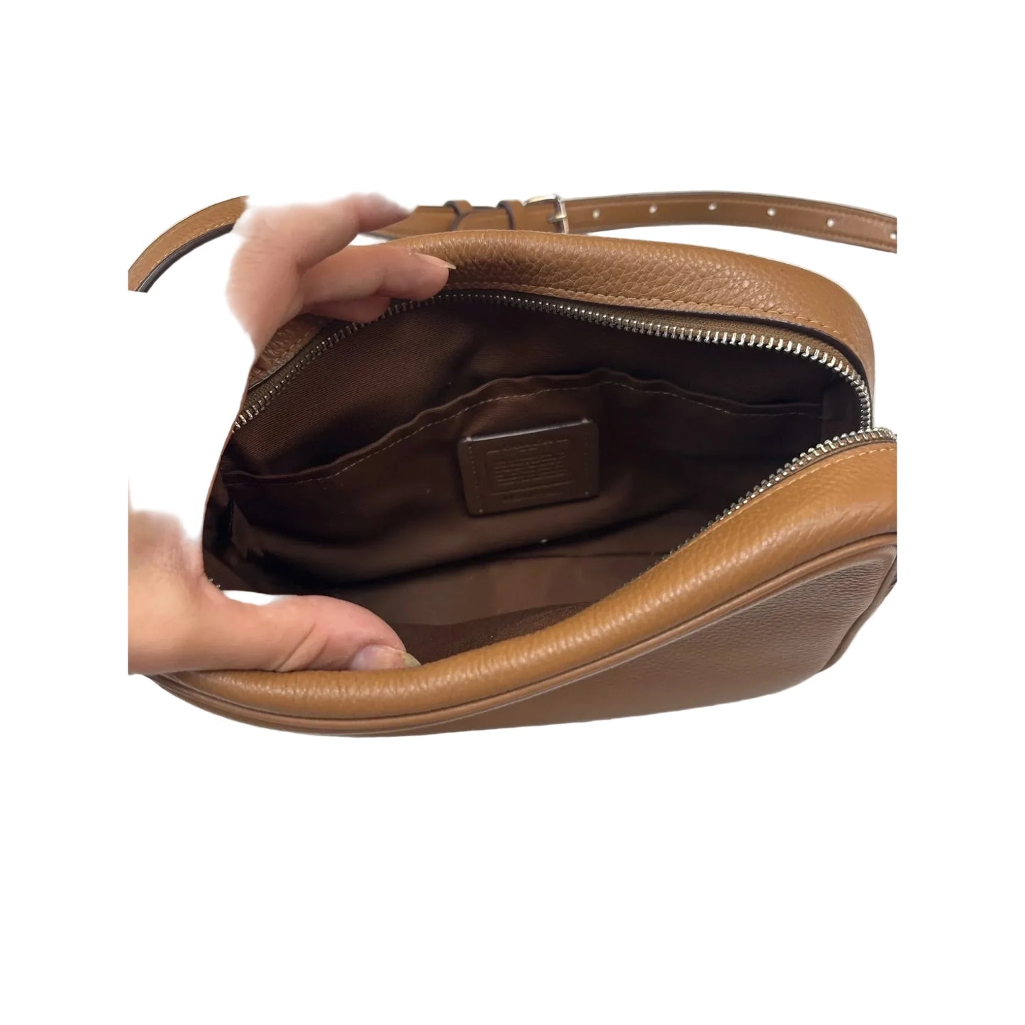 Crossbody Designer By Coach, Size: Small