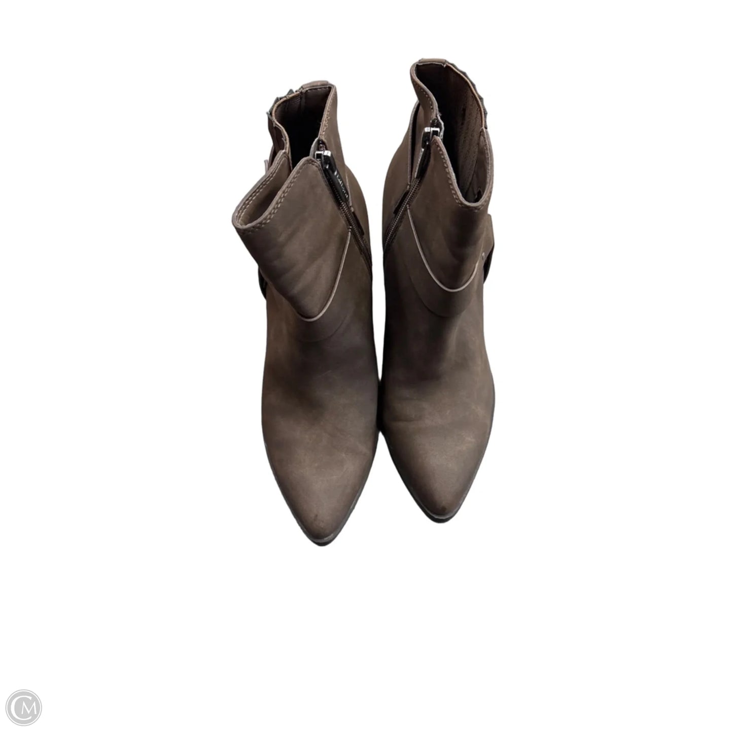 Boots Ankle Heels By Indigo Rd In Brown, Size: 8