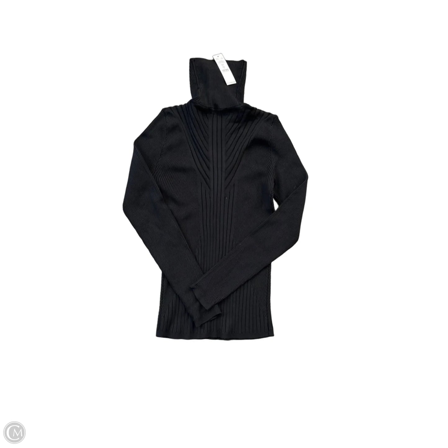 Top Long Sleeve By White House Black Market In Black & White, Size: Xs