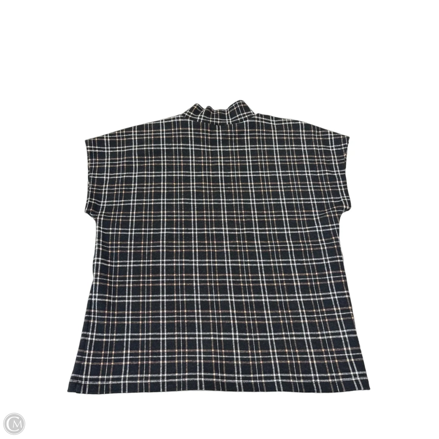 Top Short Sleeve By Ann Taylor In Black, Size: Xs