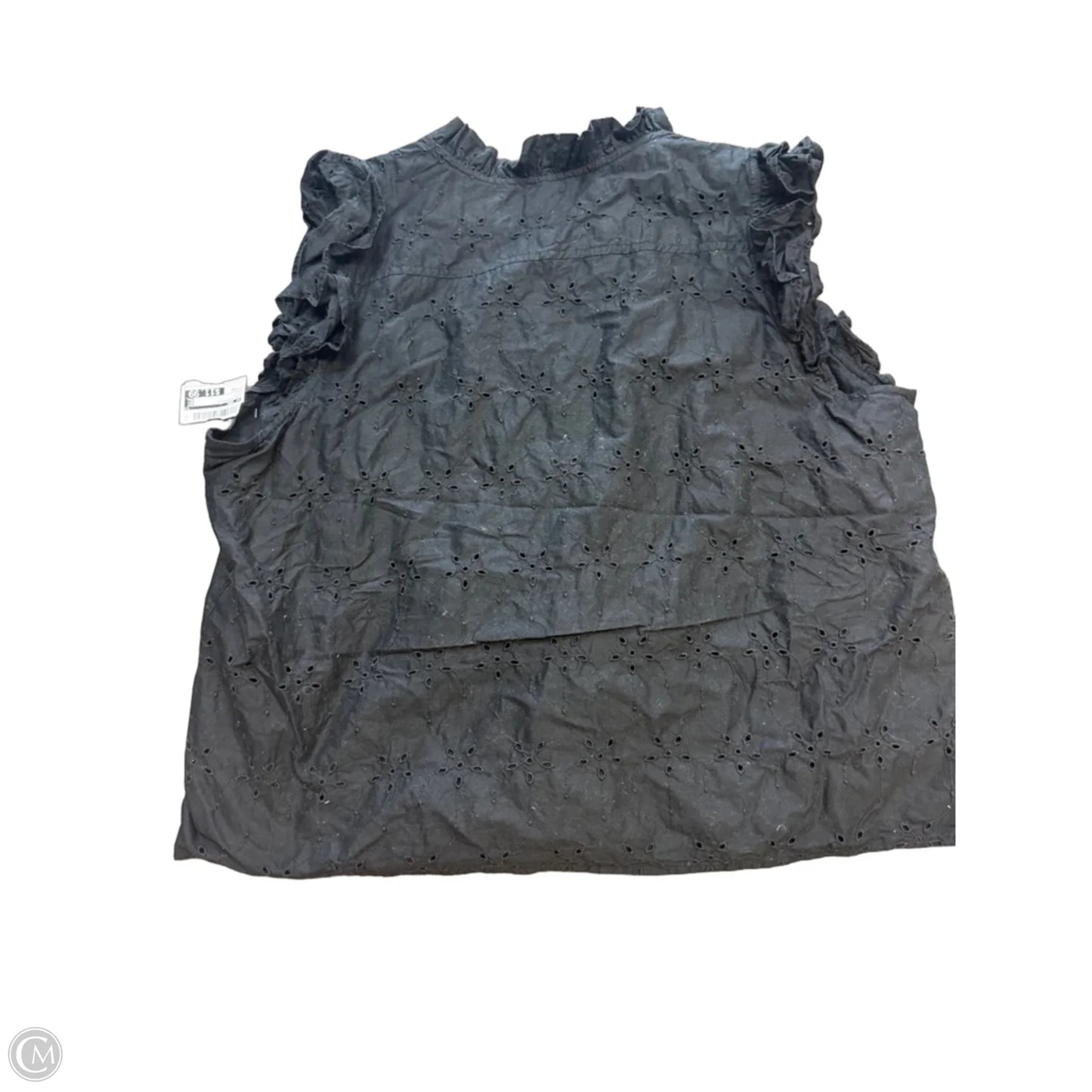 Top Sleeveless By J. Crew In Black, Size: Xxl