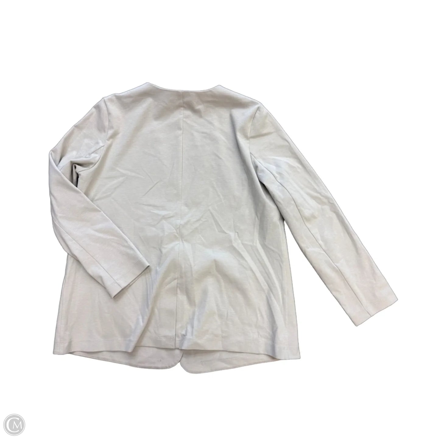 Blazer By Eileen Fisher In Beige, Size: M
