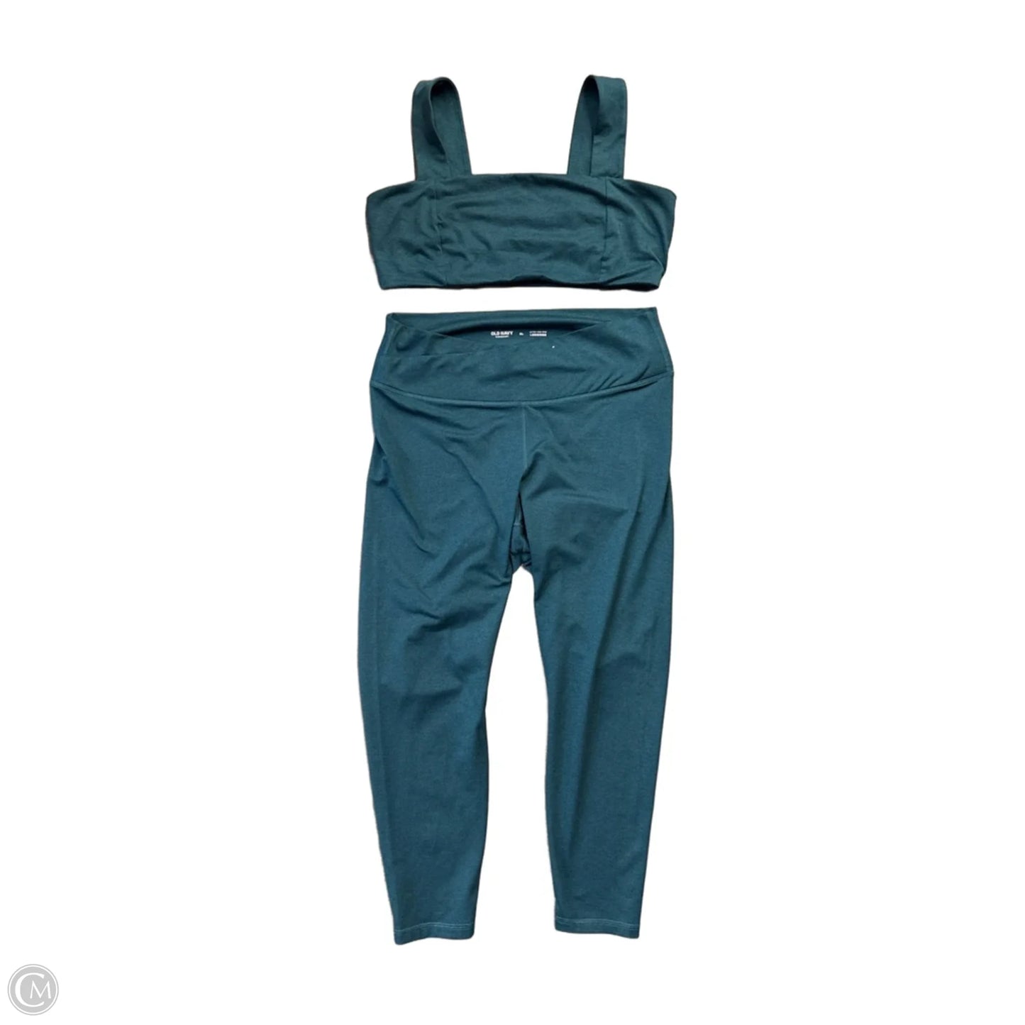 Athletic Pants 2pc By Old Navy In Green, Size: Xl