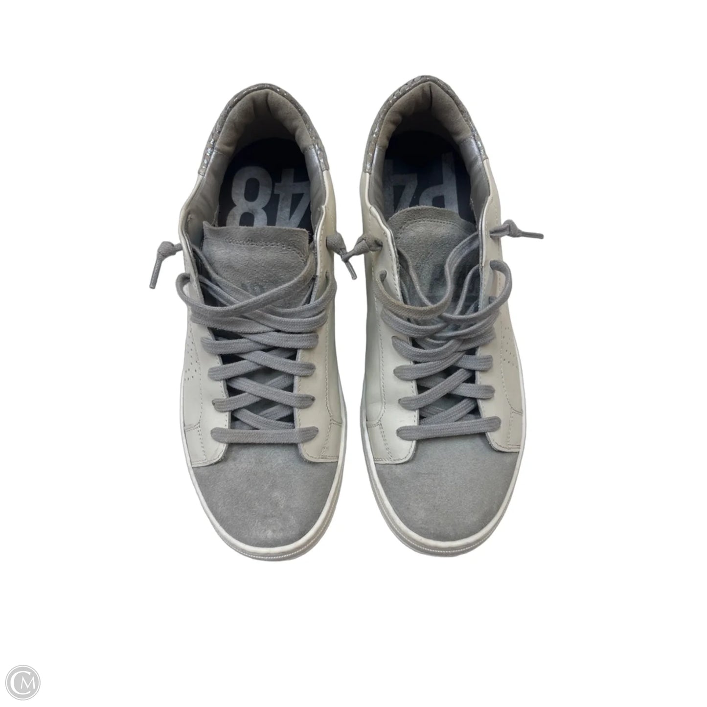 Shoes Athletic By P448 In Grey, Size: 10
