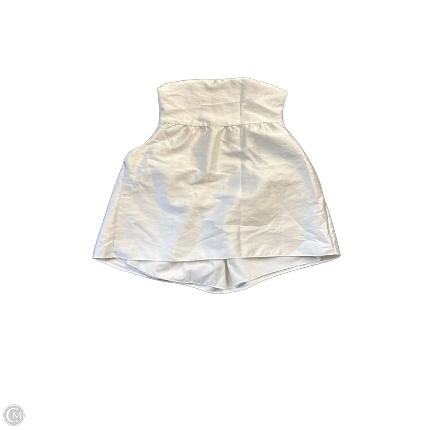 Top Sleeveless By Mare Mare In White, Size: L