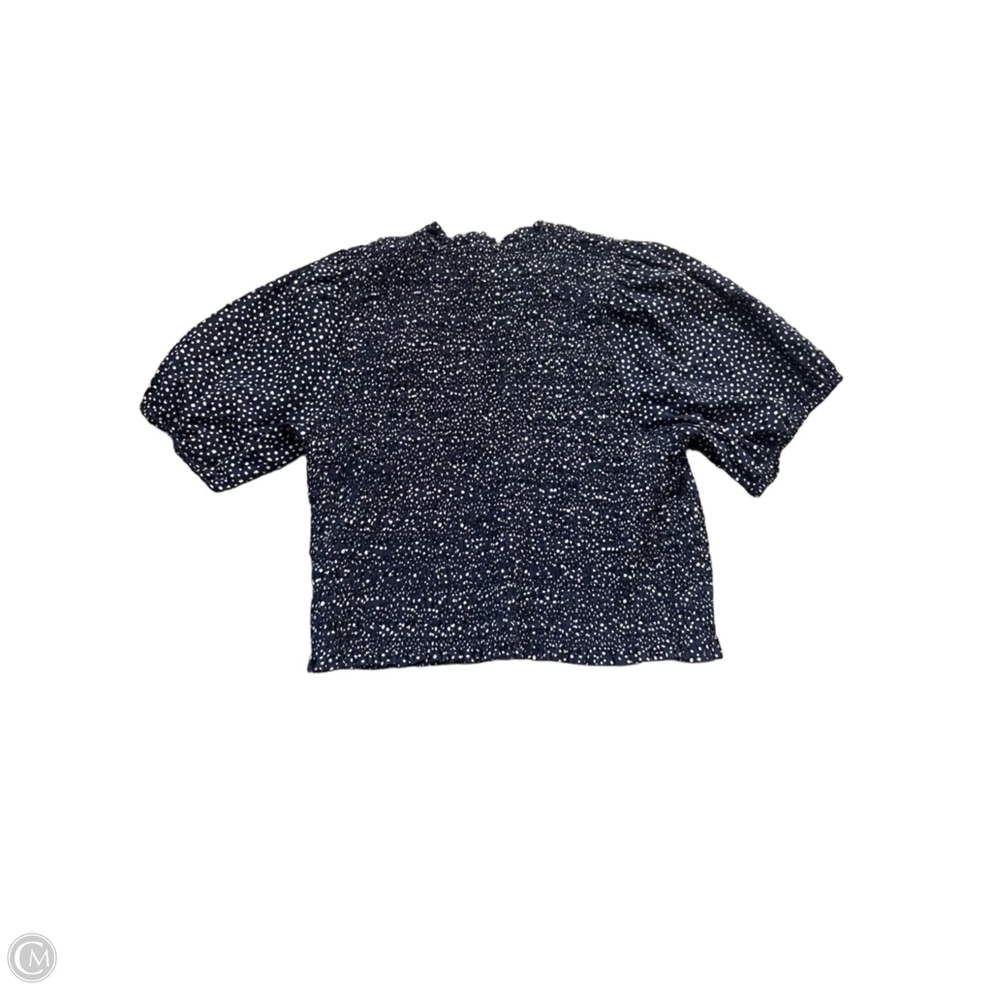 Top Short Sleeve By J. Crew In Polkadot Pattern, Size: 2x