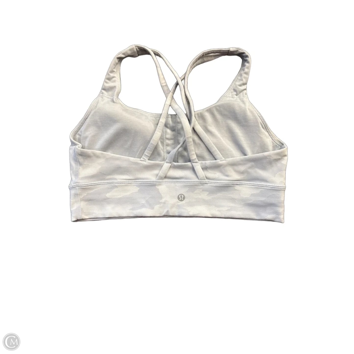 Athletic Bra By Lululemon In Camouflage Print, Size: L