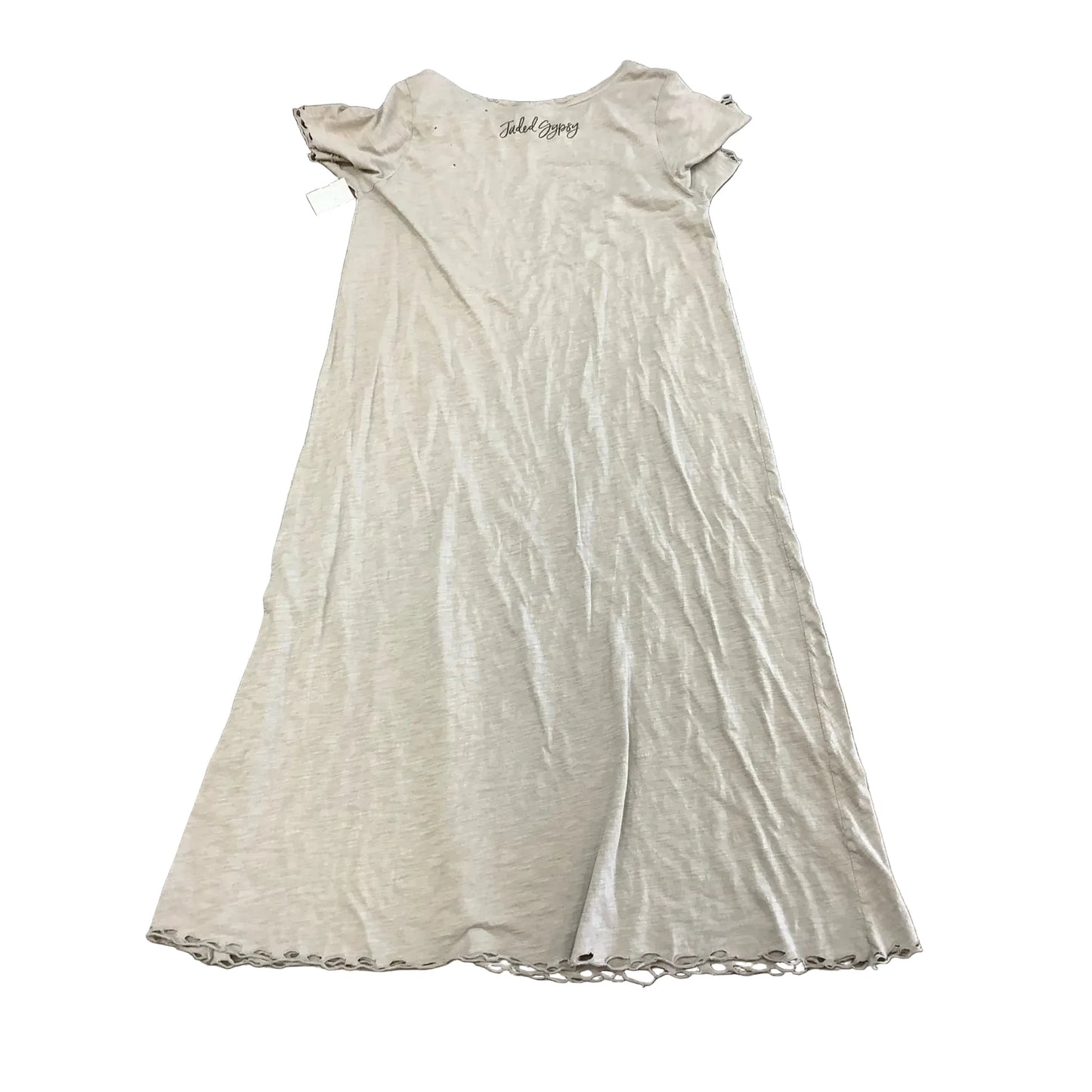 Dress Casual Maxi By Clothes Mentor In Grey, Size: Osfm