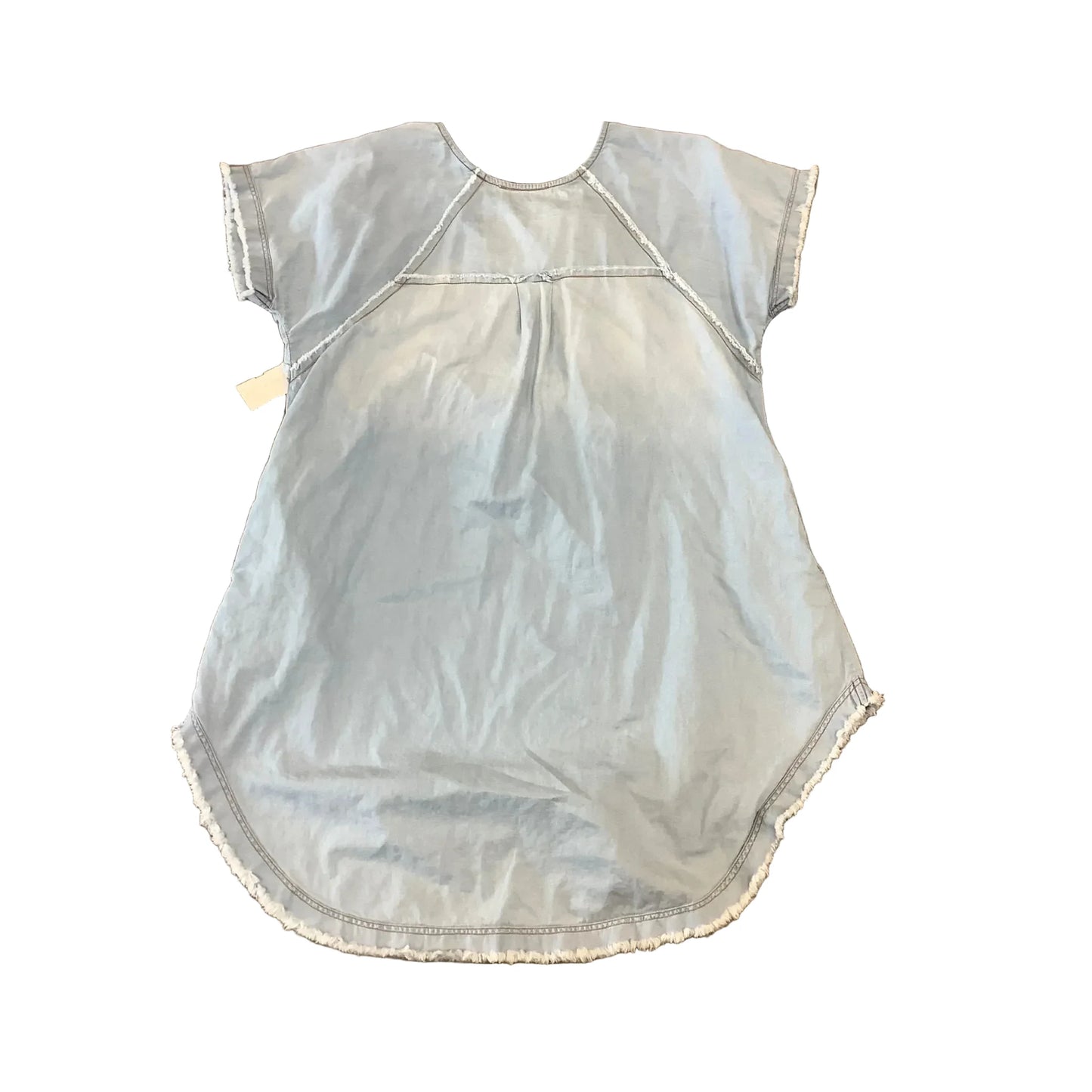 Dress Casual Midi By Clothes Mentor In Blue, Size: Osfm