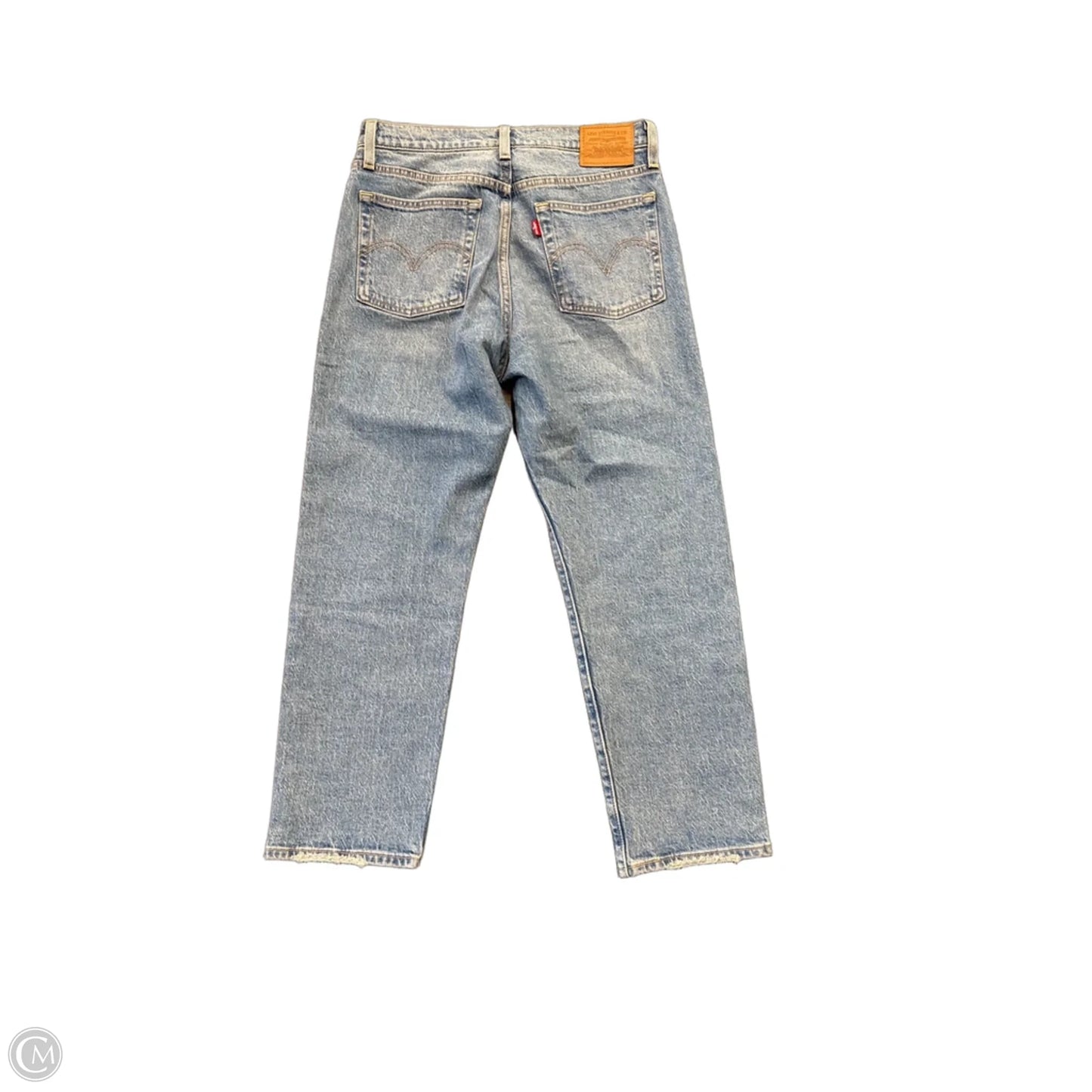 Jeans Straight By Levis In Blue, Size: 4