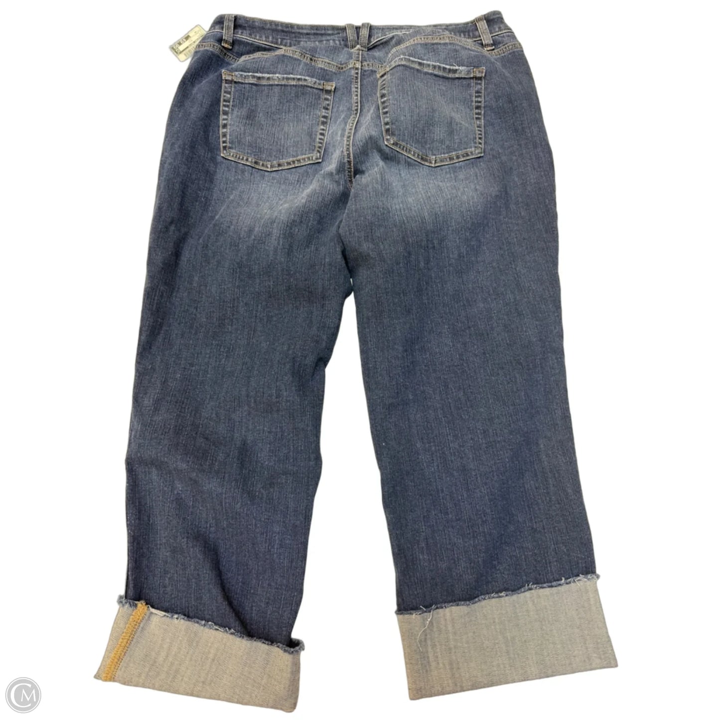 Capris By Clothes Mentor In Blue, Size: 18