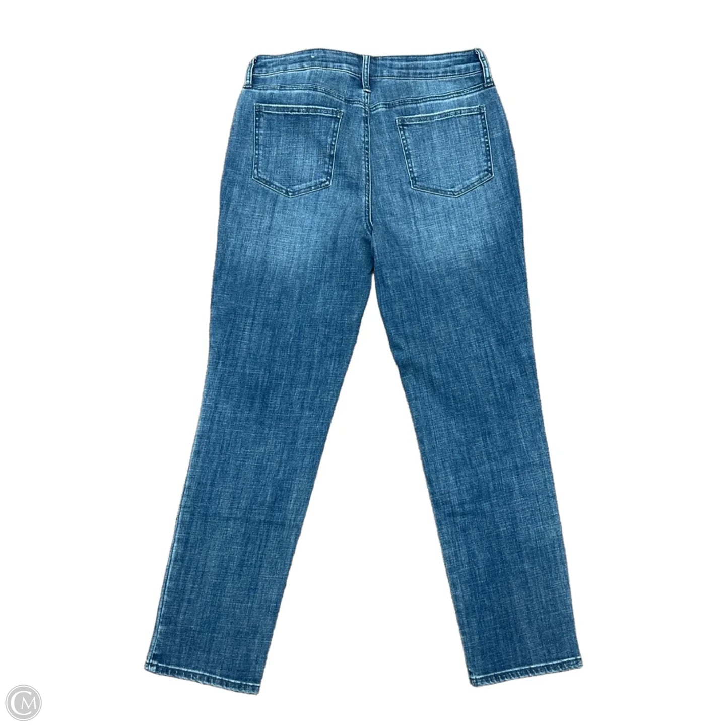 Jeans Straight By Chicos In Blue, Size: 8