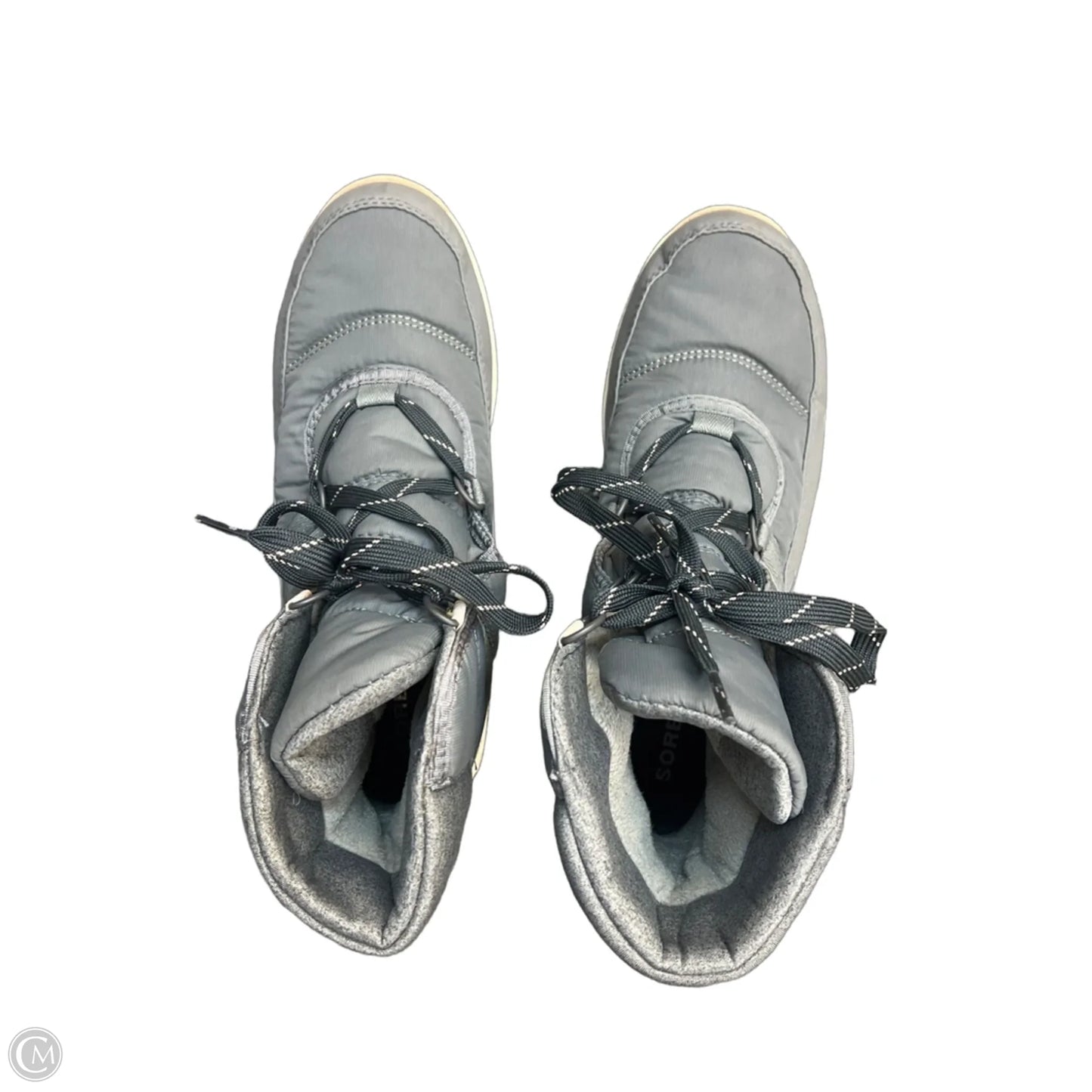 Boots Hiking By Clothes Mentor In Grey, Size: 8