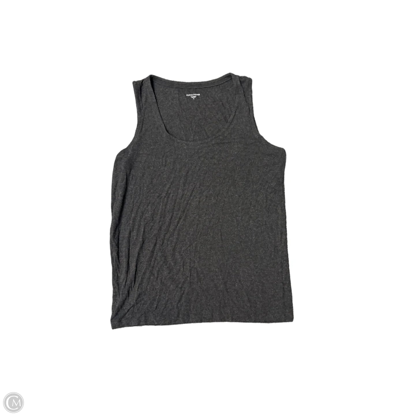 Top Sleeveless By Eileen Fisher In Grey, Size: M