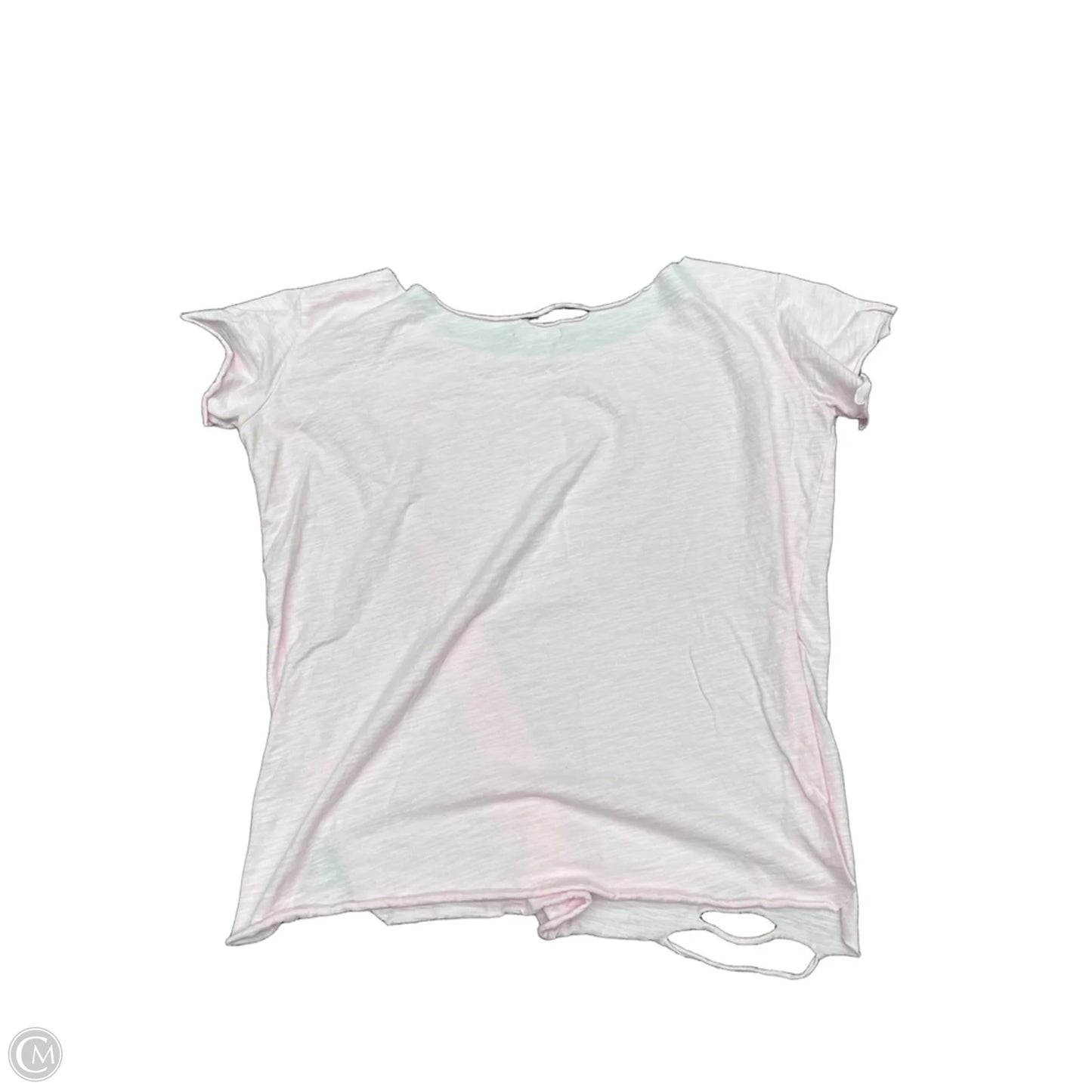 Top Short Sleeve Basic By Cma In Pink, Size: L