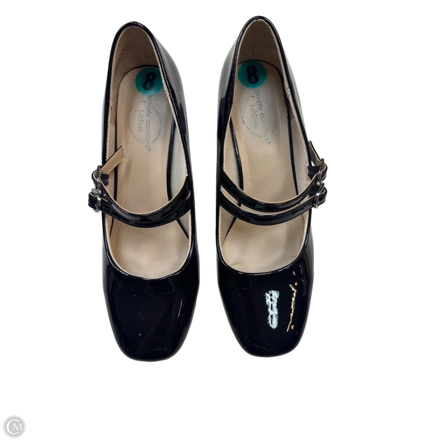 Shoes Heels Block By Clothes Mentor In Black, Size: 8