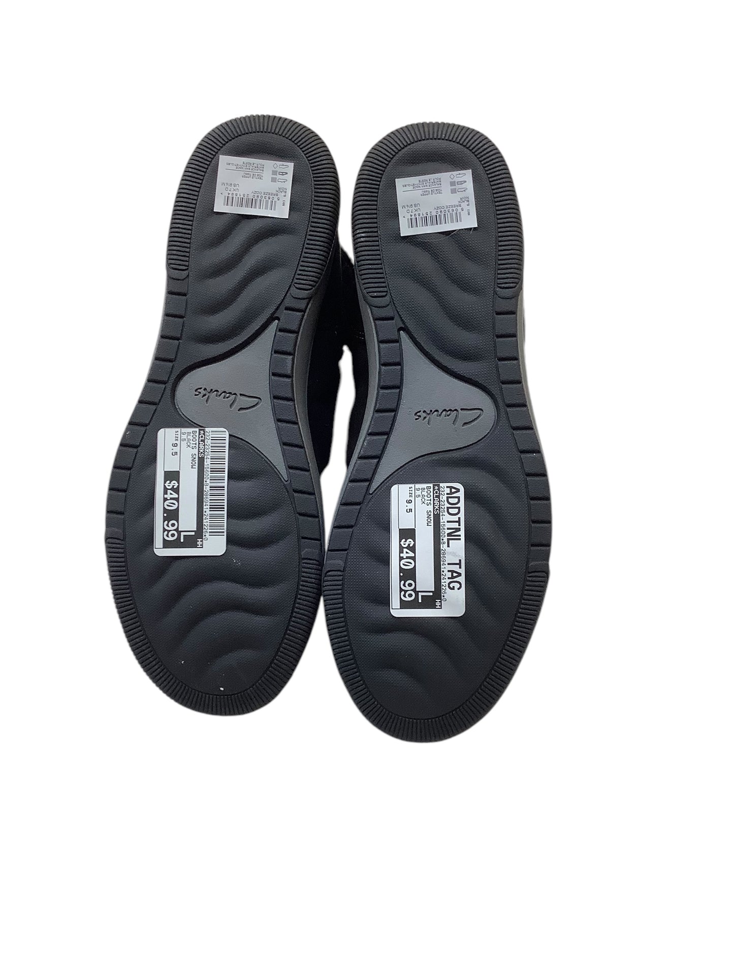 Boots Snow By Clarks In Black, Size: 9.5