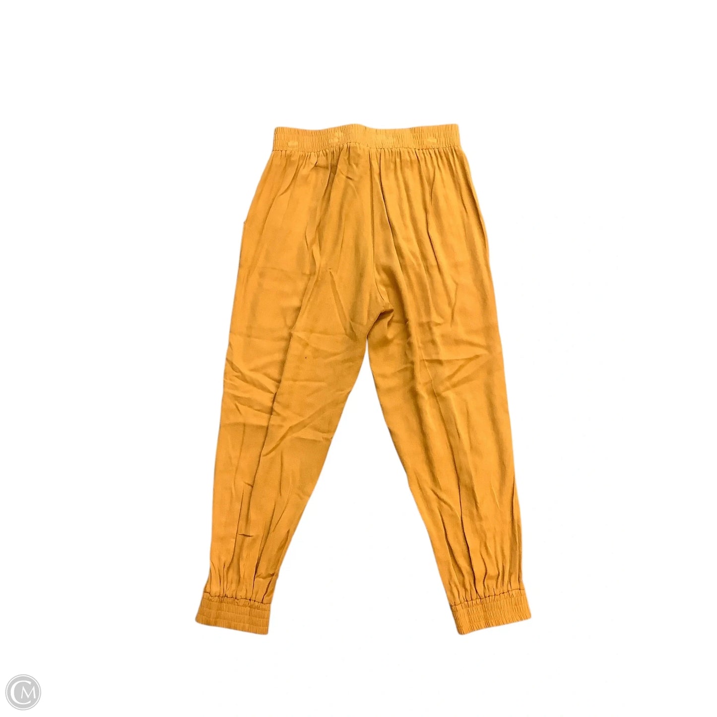 Pants Joggers By Hem & Thread In Yellow, Size: S